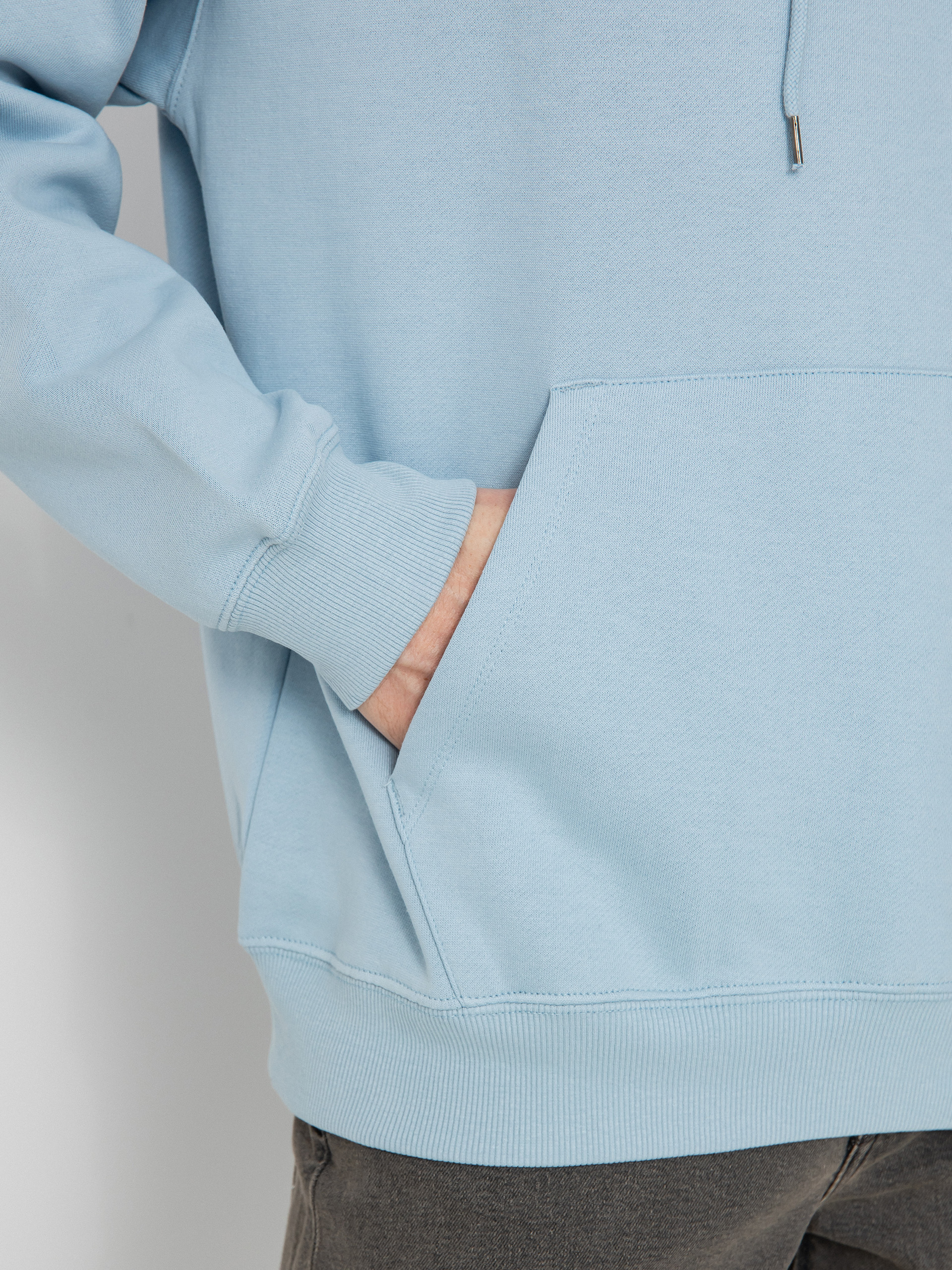 Mikina s kapucí Volcom Volcom Stone HD (celestial blue)