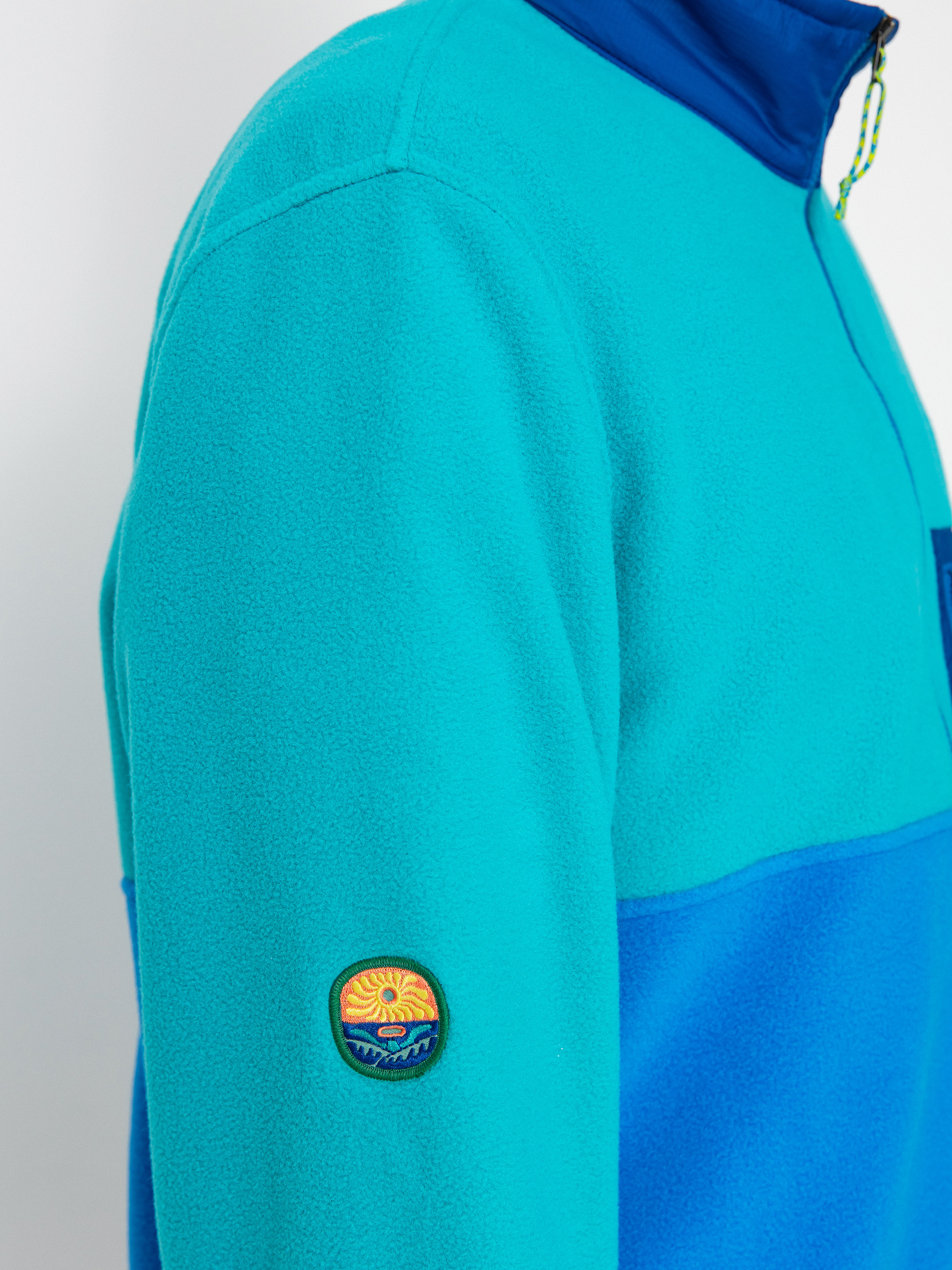 Pánský Fleecová mikina Patagonia Microdini 1/2 Zip (vessel blue)