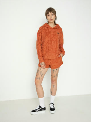 Mikina s kapucí Volcom Sunny Wild Terry Cloth HD Wmn (rosewood)