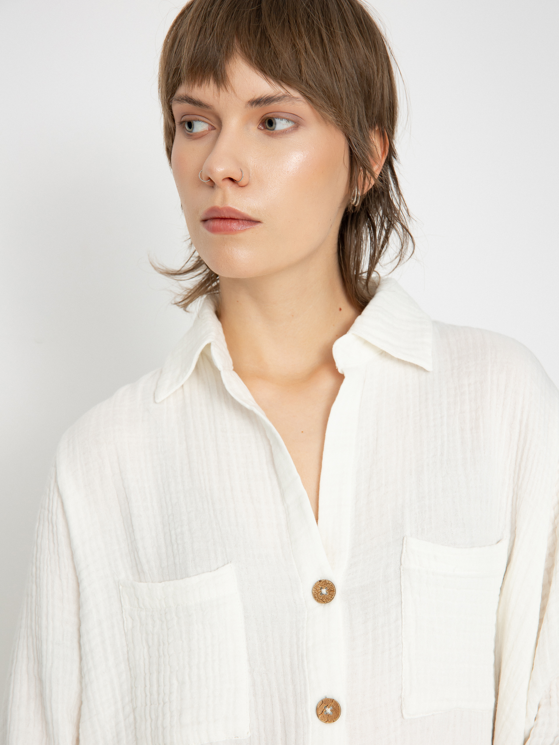 Košile Billabong Swell Blouse Wmn (salt crystal)