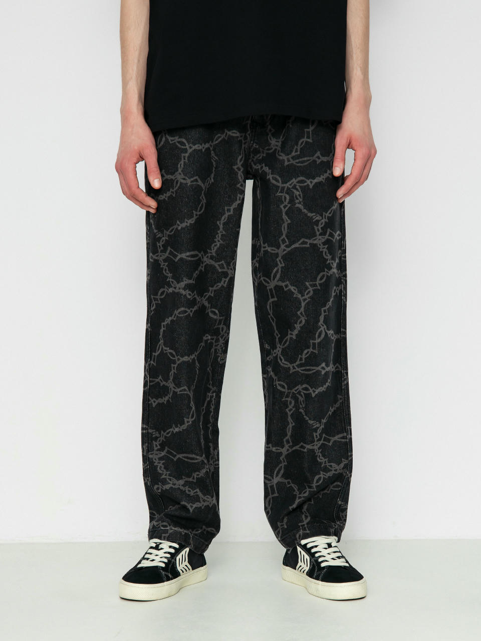 Kalhoty RipNDip Wired Denim (black)