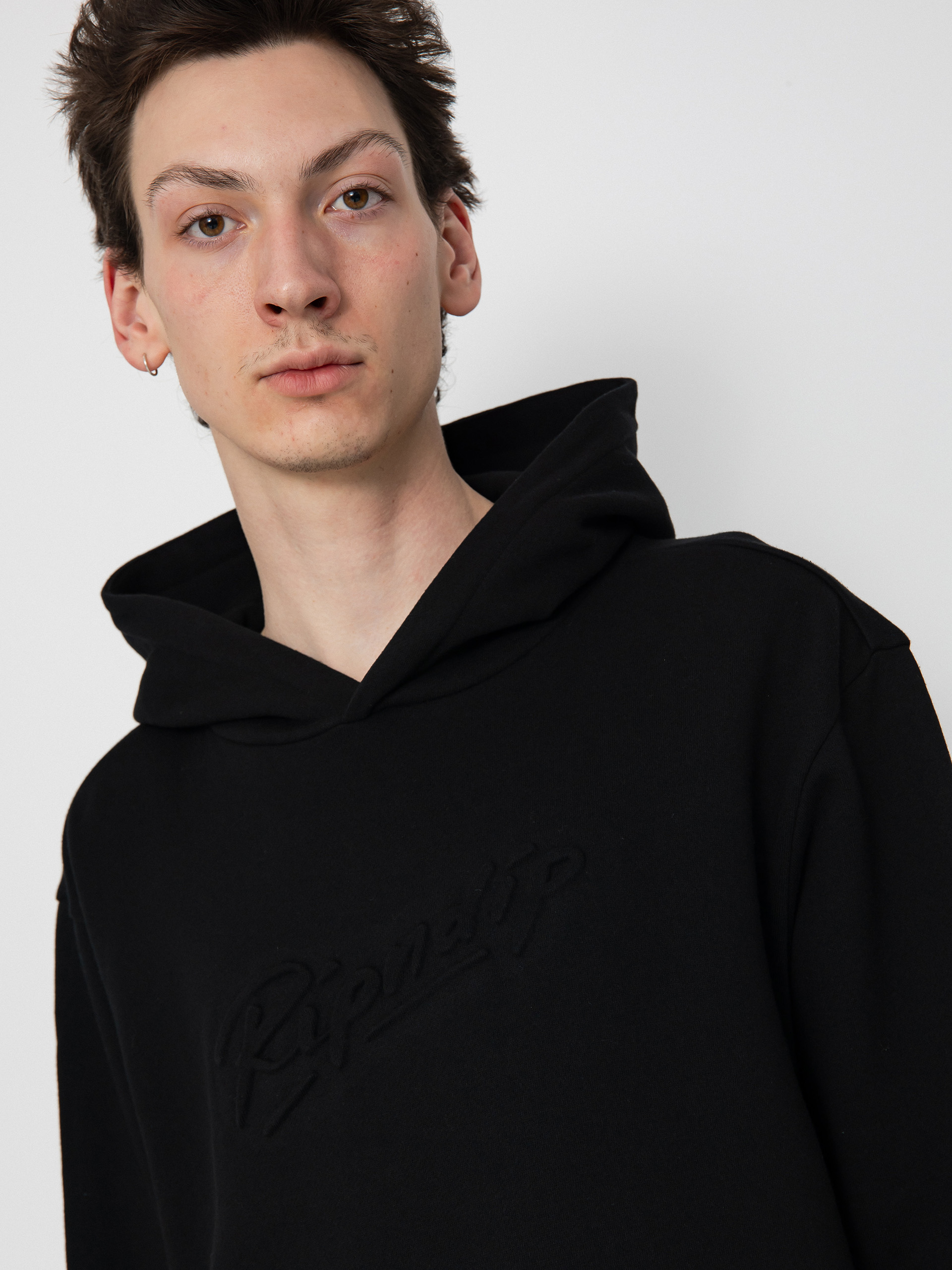 Mikina s kapucí RipNDip Autograph HD (black)