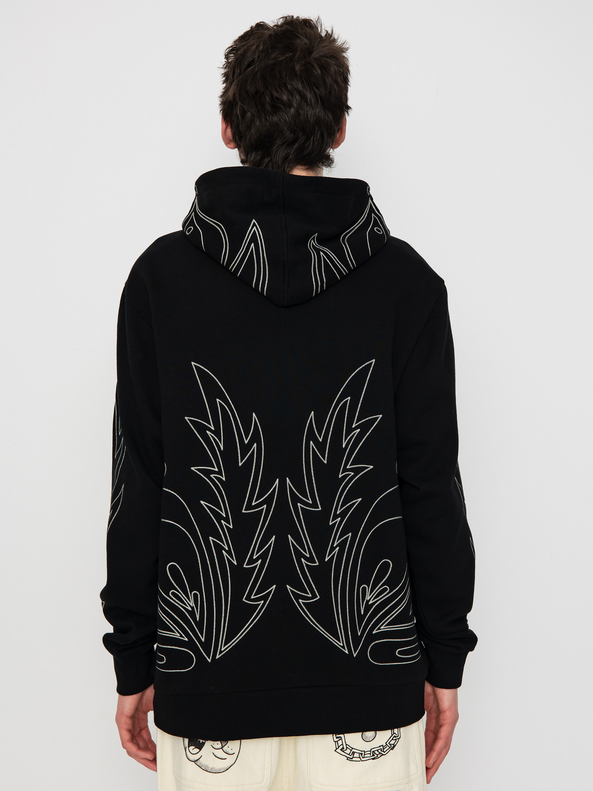 Mikina s kapucí RipNDip Howdy HD (black)