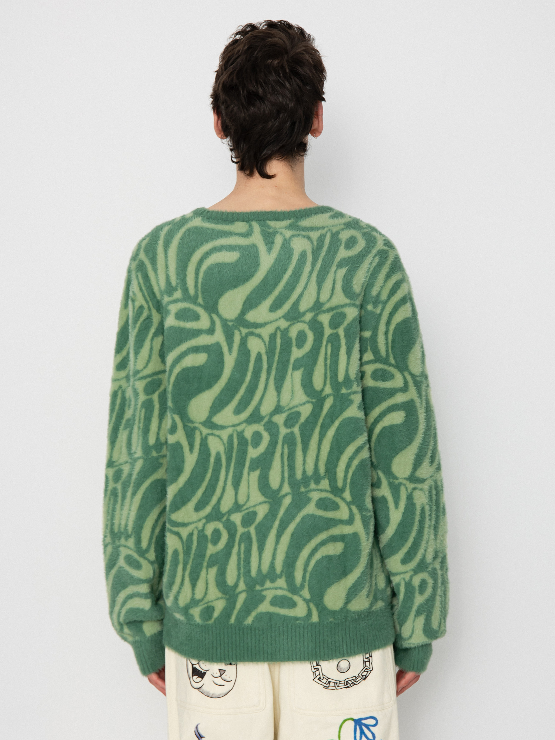 Svetr RipNDip Wilshire Knit Mohair (pine)