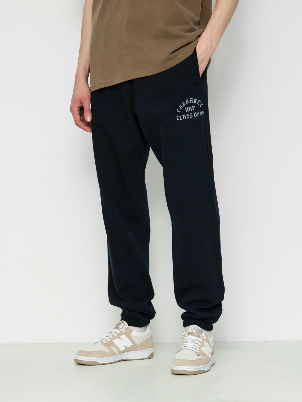 Kalhoty Carhartt WIP Class of 89 (dark navy/white)