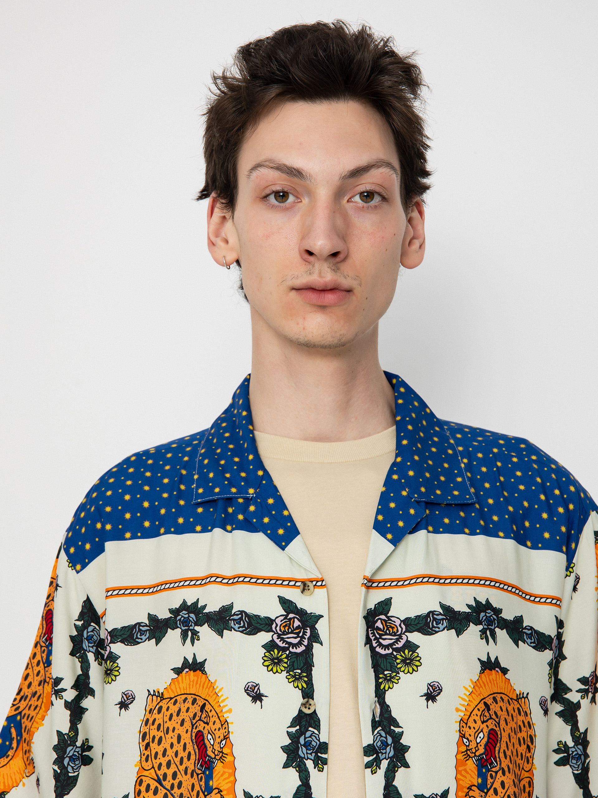 Košile Brixton Bunker R Fiesta (mexico city jaguar)