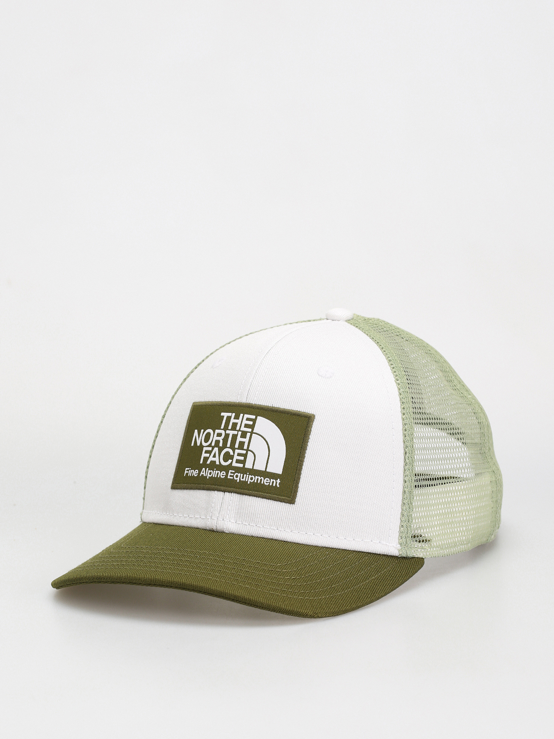 Kšiltovka  The North Face Deep Fit Mudder Trucker (forest olive/misty sage)