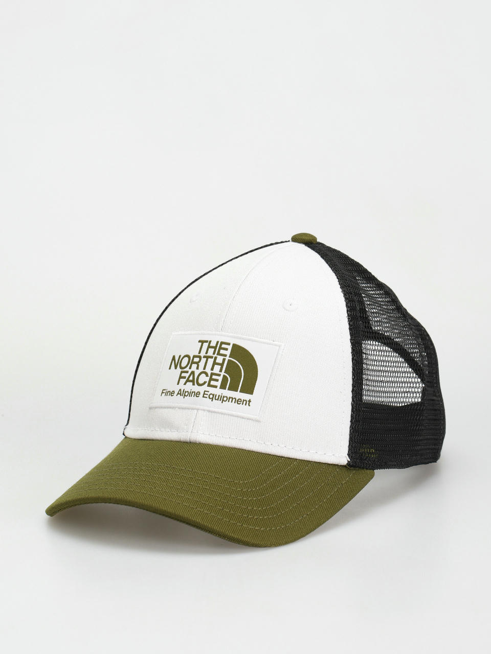 Kšiltovka  The North Face Mudder Trucker (forest olive/tnf white/)