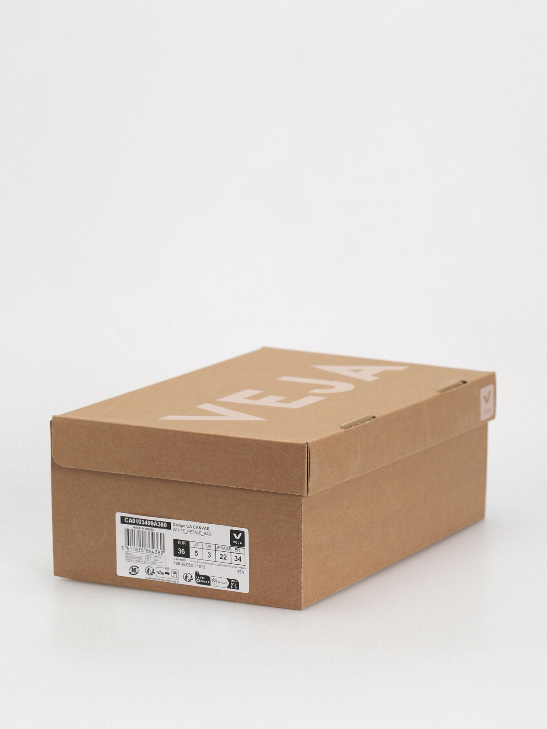 Boty Veja Campo Canvas Wmn (white petale sari)