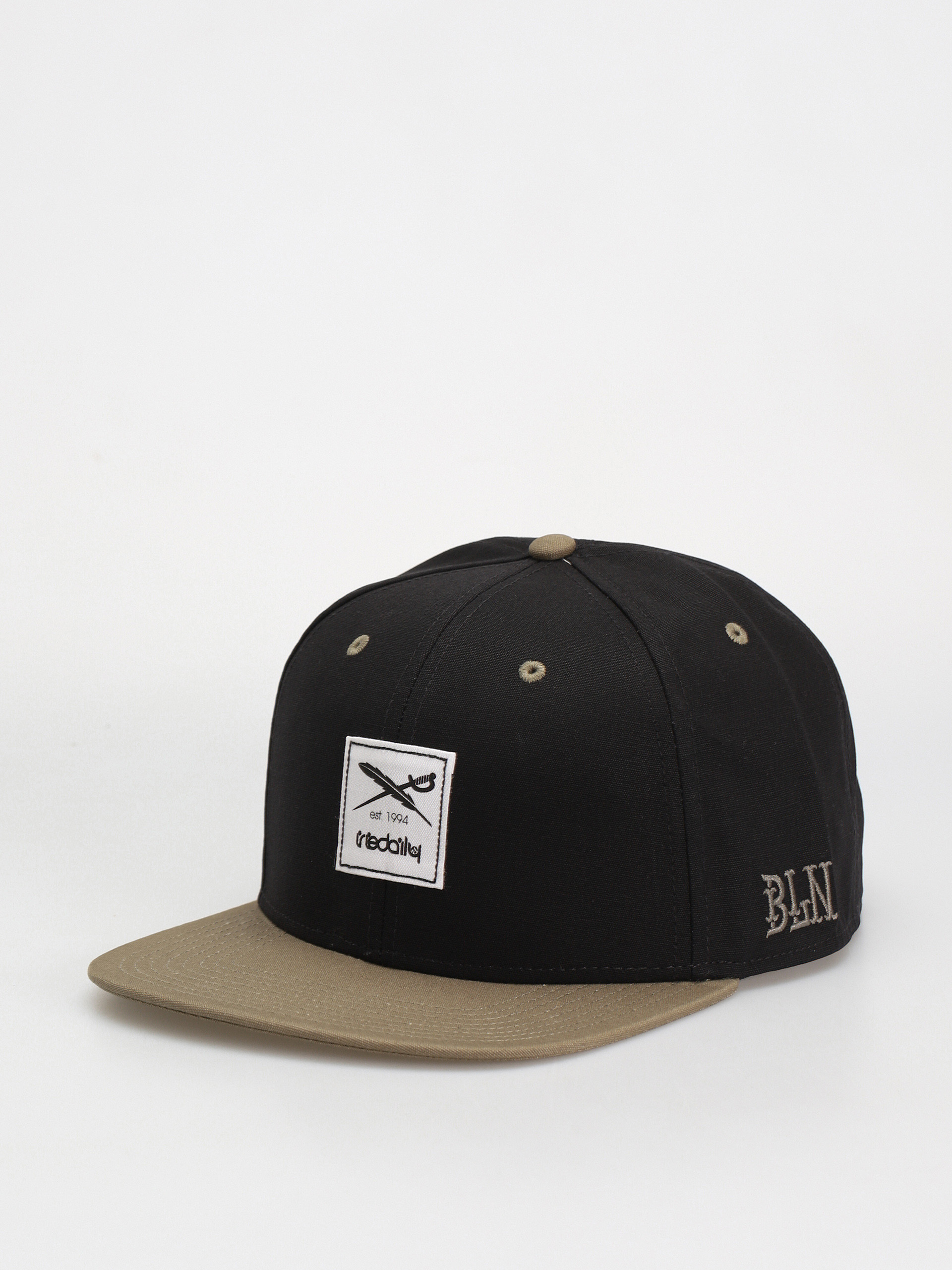 Kšiltovka  Iriedaily Daily Contra Snapback (black olive)