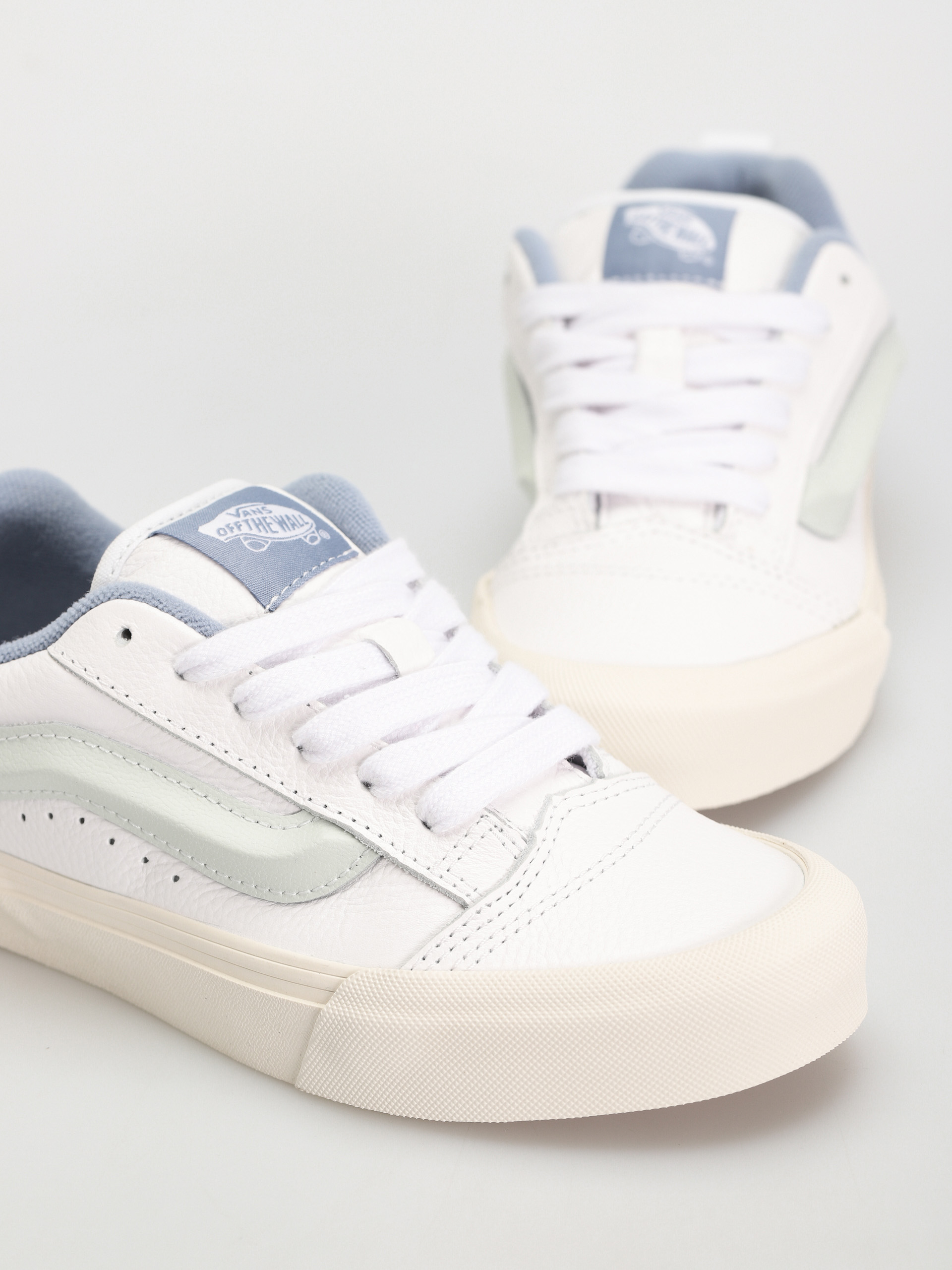 Boty Vans Knu Skool (premium leather dusty blue)