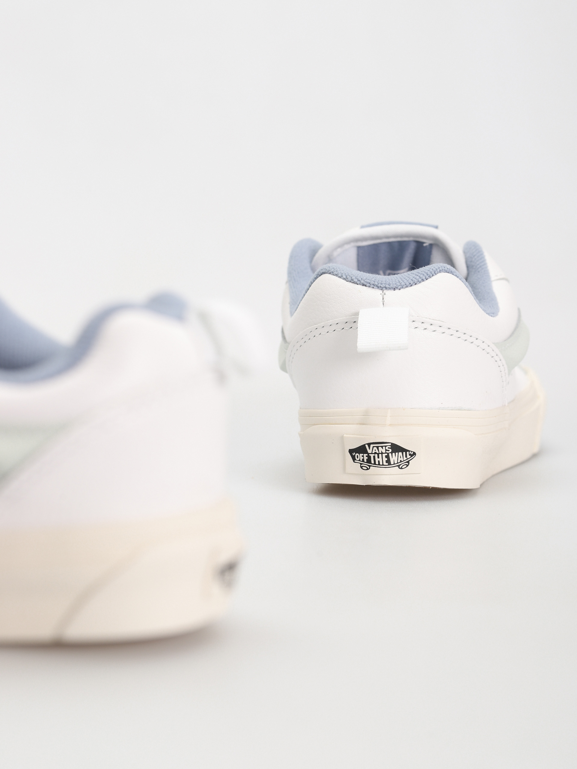 Boty Vans Knu Skool (premium leather dusty blue)