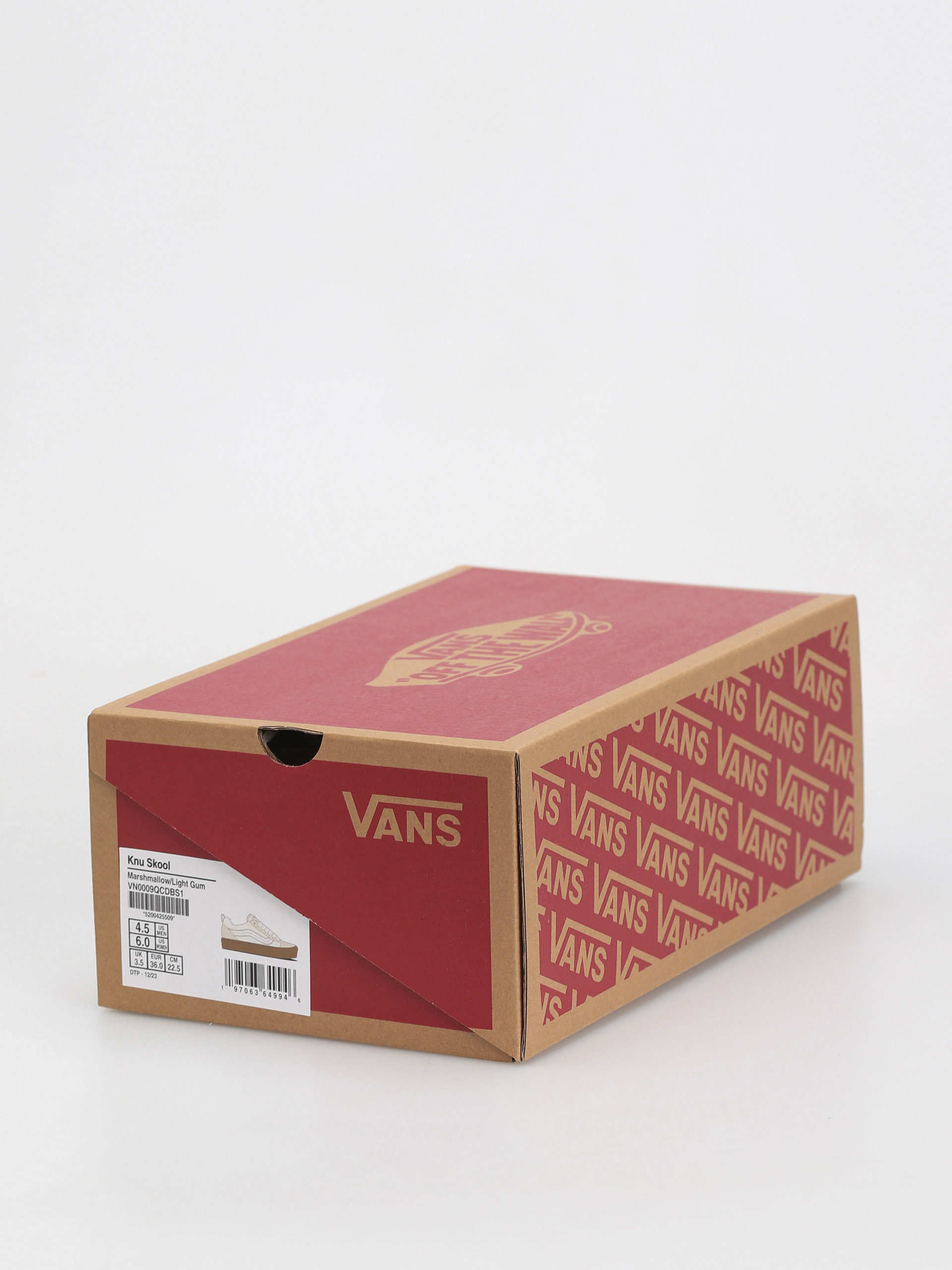 Boty Vans Knu Skool (marshmallow/light gum)