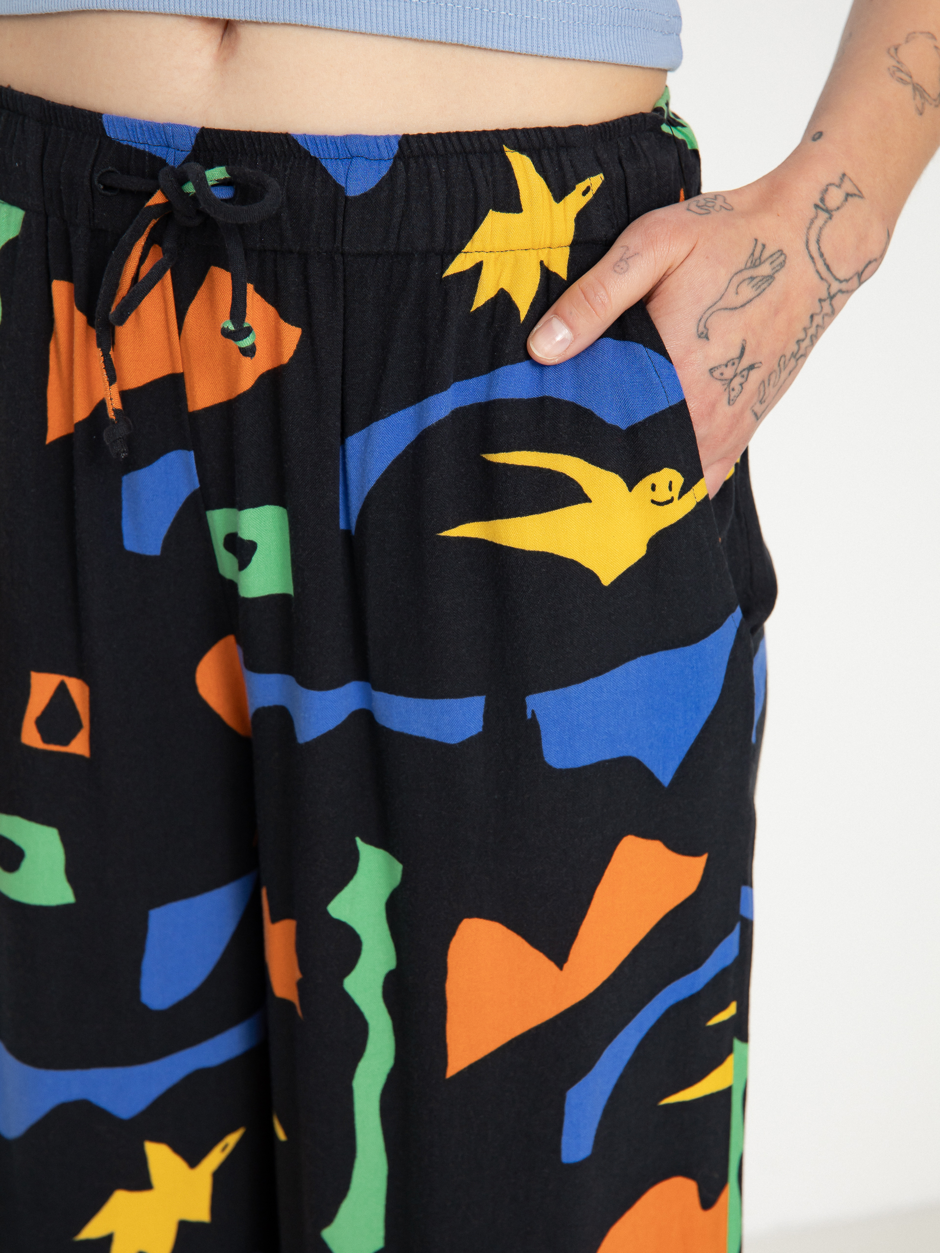 Kalhoty Volcom Fa Arthur Longo Ew Wmn (black)