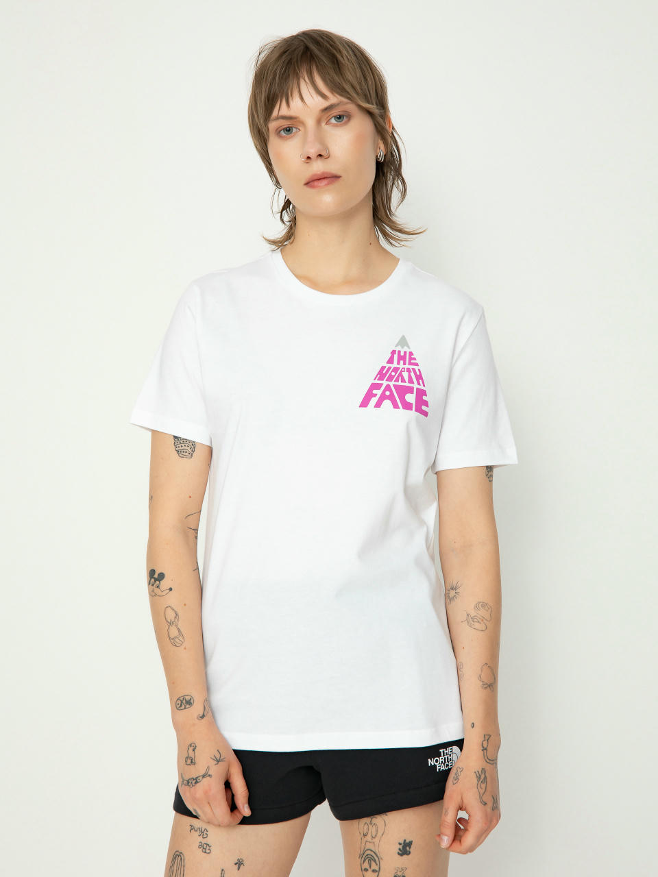 Tričko The North Face Mountain Play Wmn (tnf white)