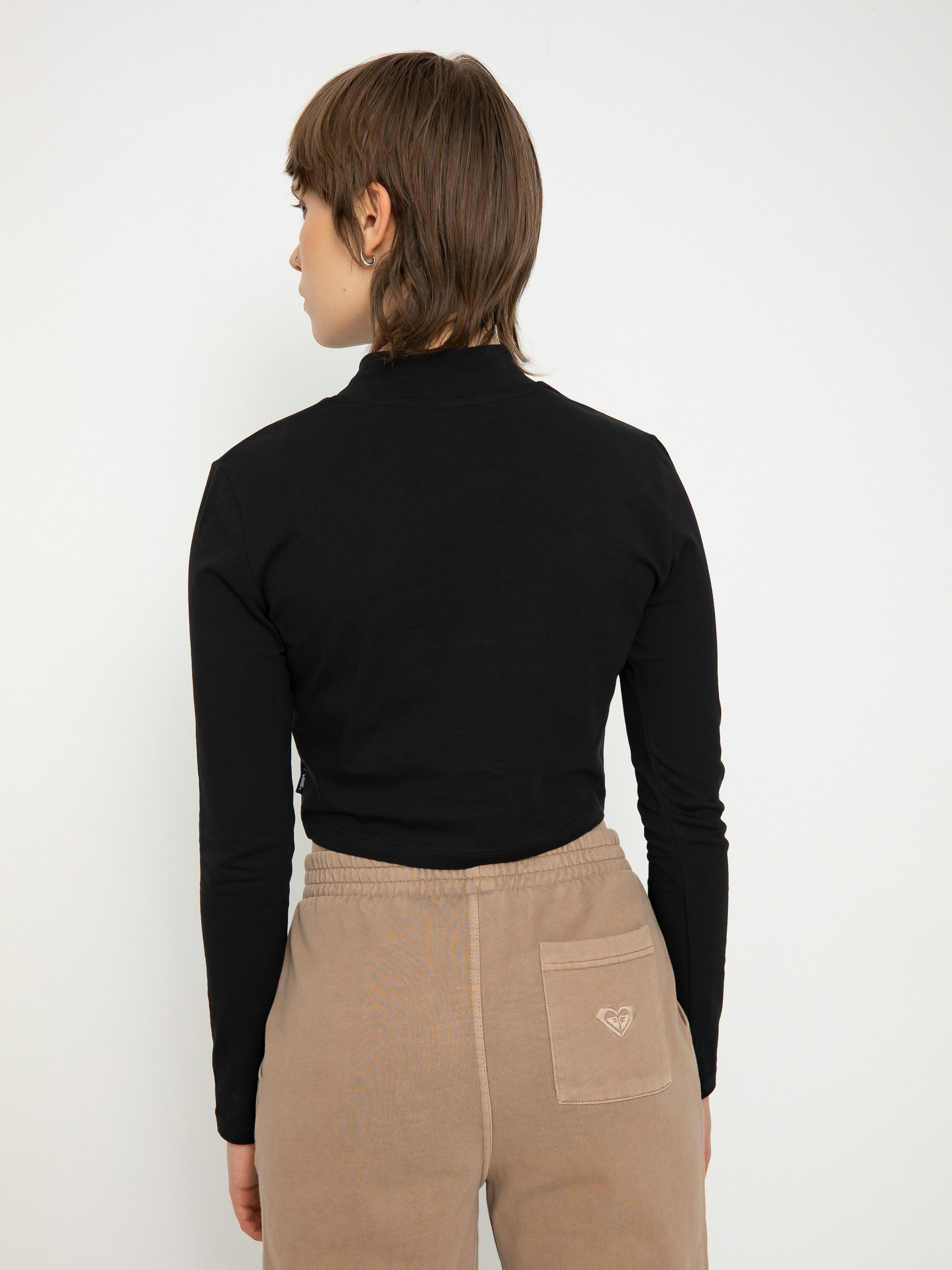 Triko Vans Mini Mock Neck Wmn (program black)