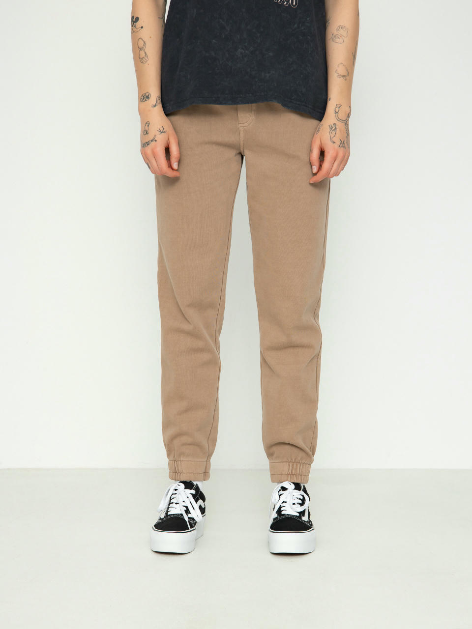 Kalhoty Roxy Doheny Jogger Wmn (root beer)