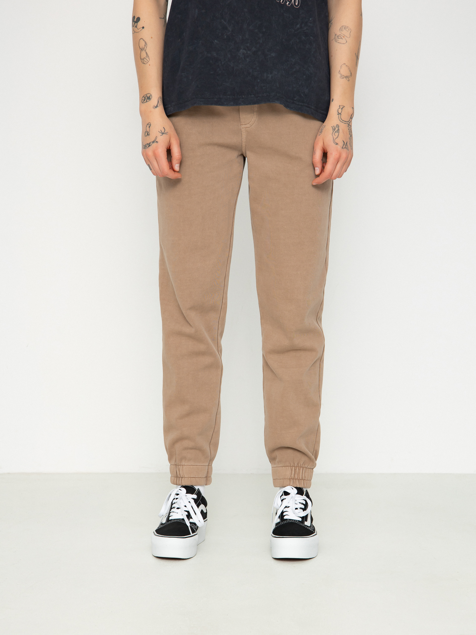 Kalhoty Roxy Doheny Jogger Wmn (root beer)