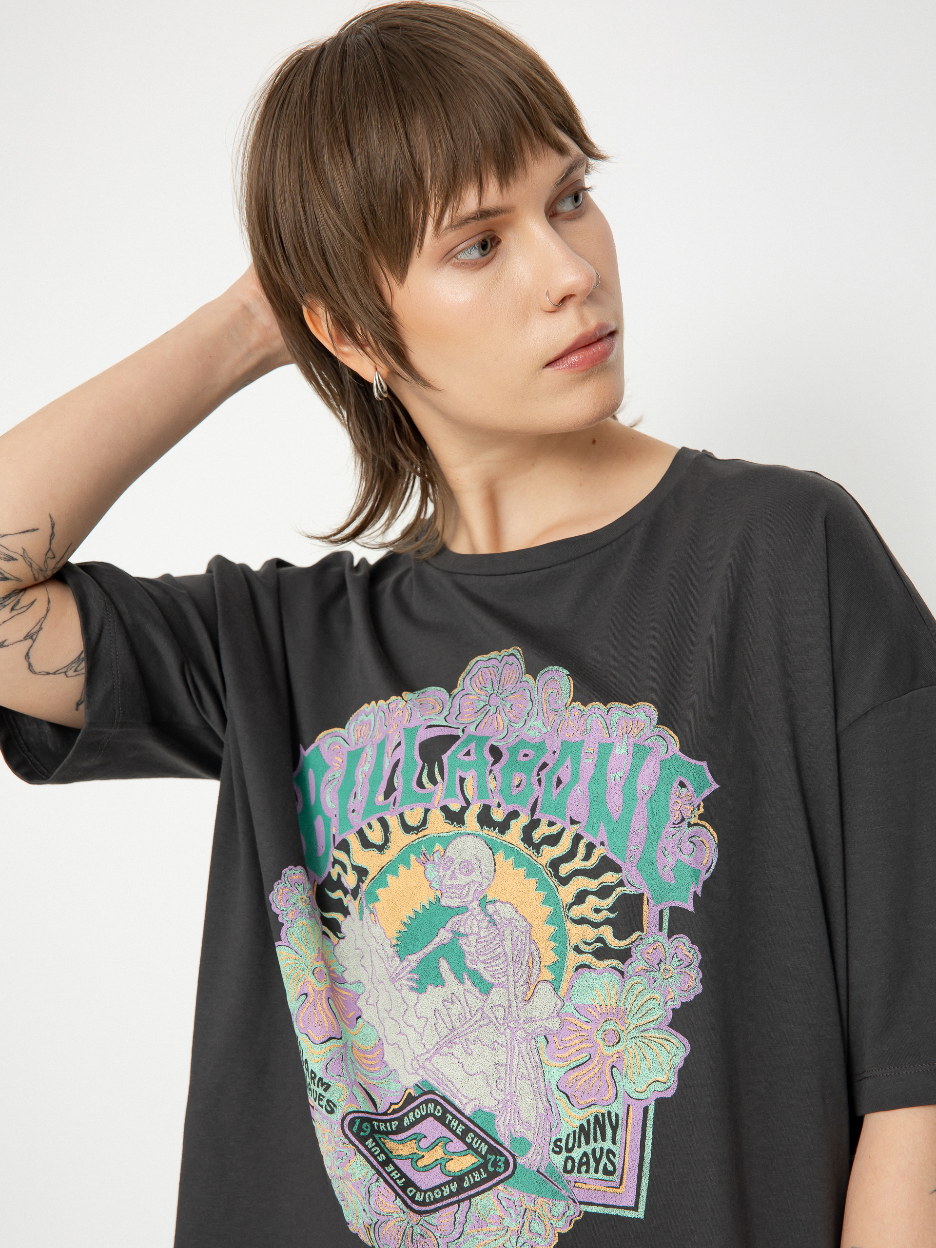 Tričko Billabong Warm Waves Wmn (off black)