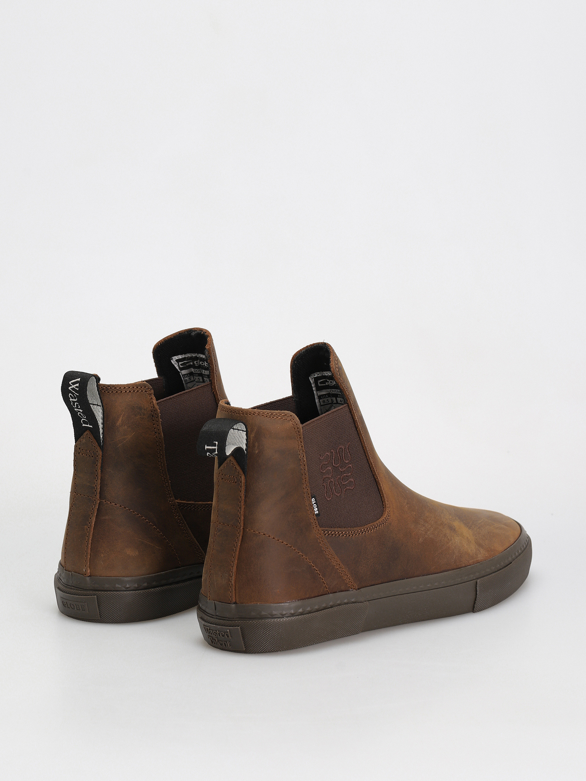 Boty Globe Dover II (dark brown/wasted talent)