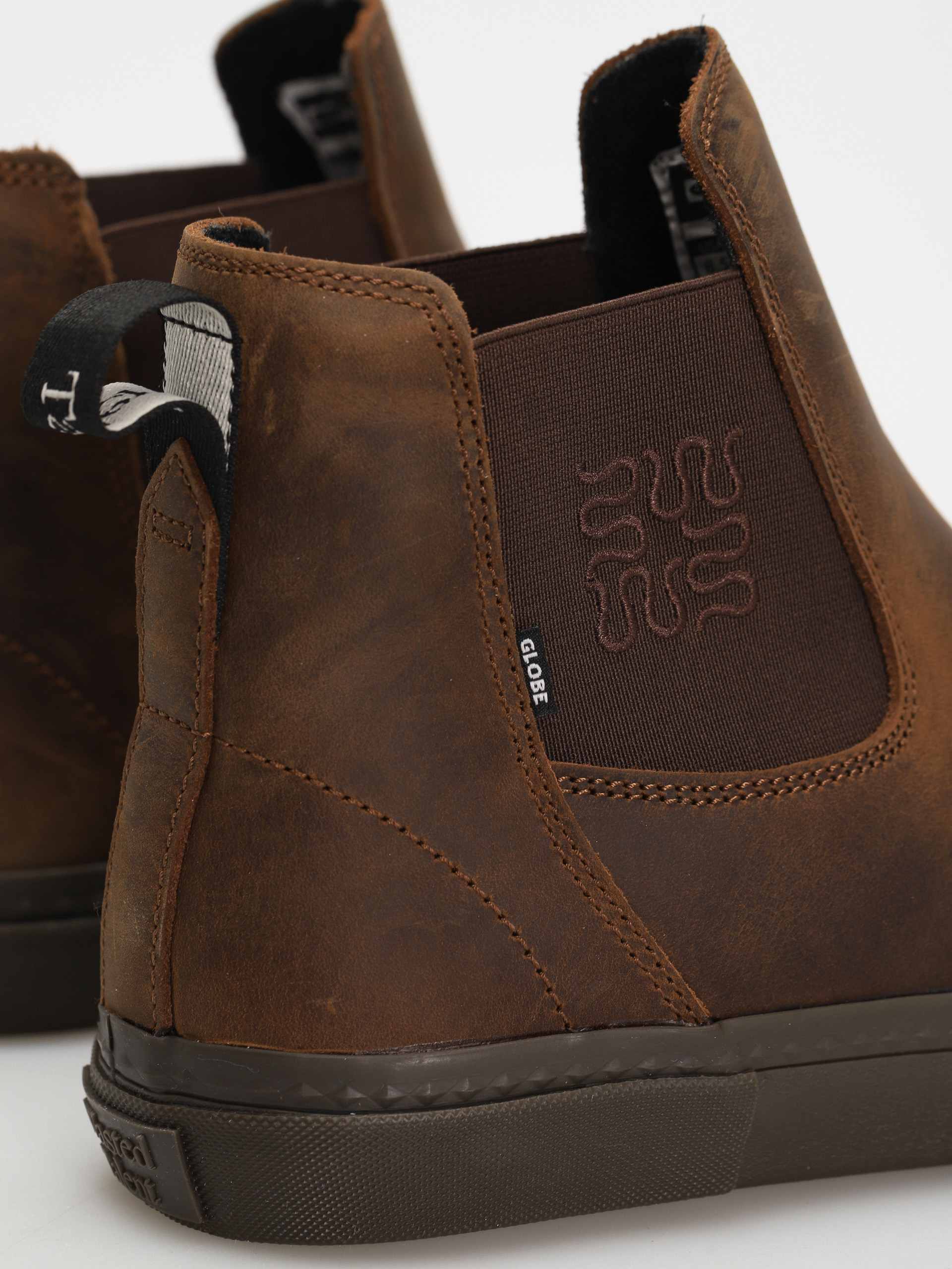 Boty Globe Dover II (dark brown/wasted talent)