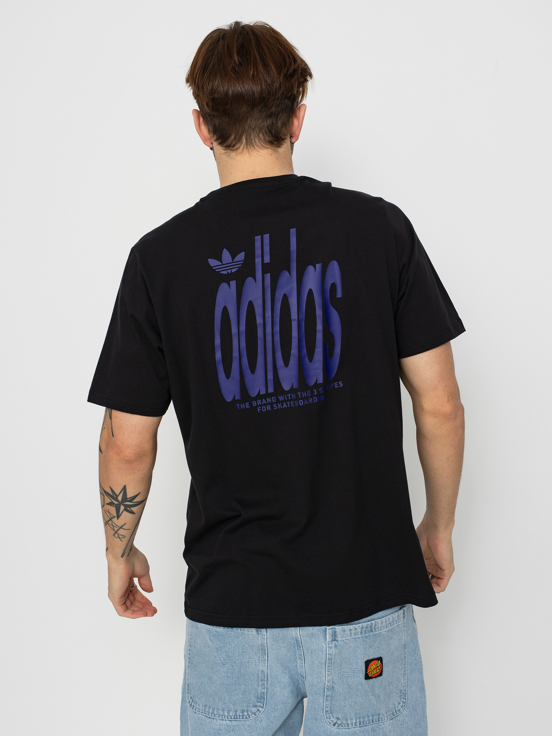 Tričko adidas 4.0 Stlogo (black/cpurpl)