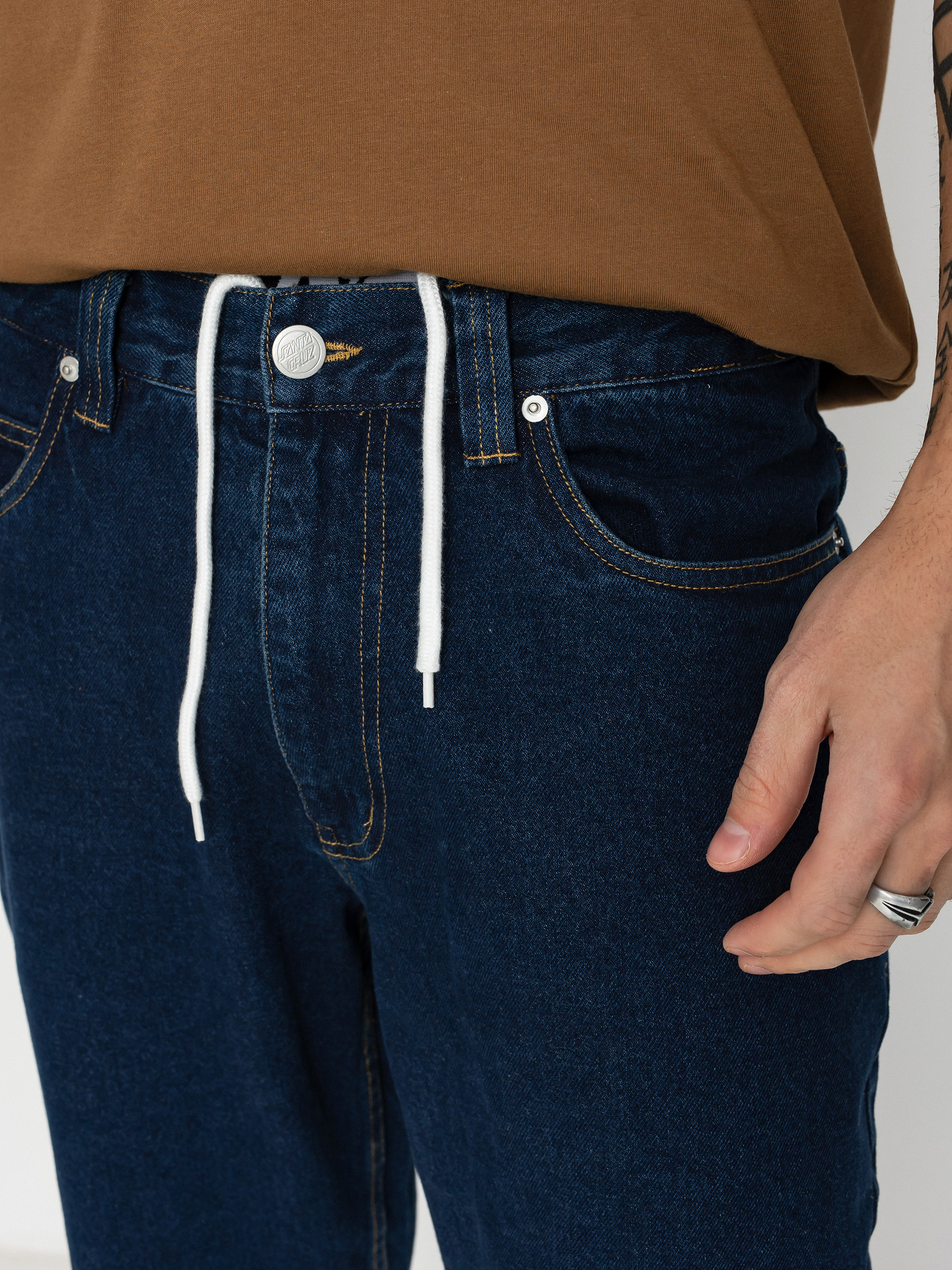 Kalhoty Santa Cruz Factory Jean (dark blue)