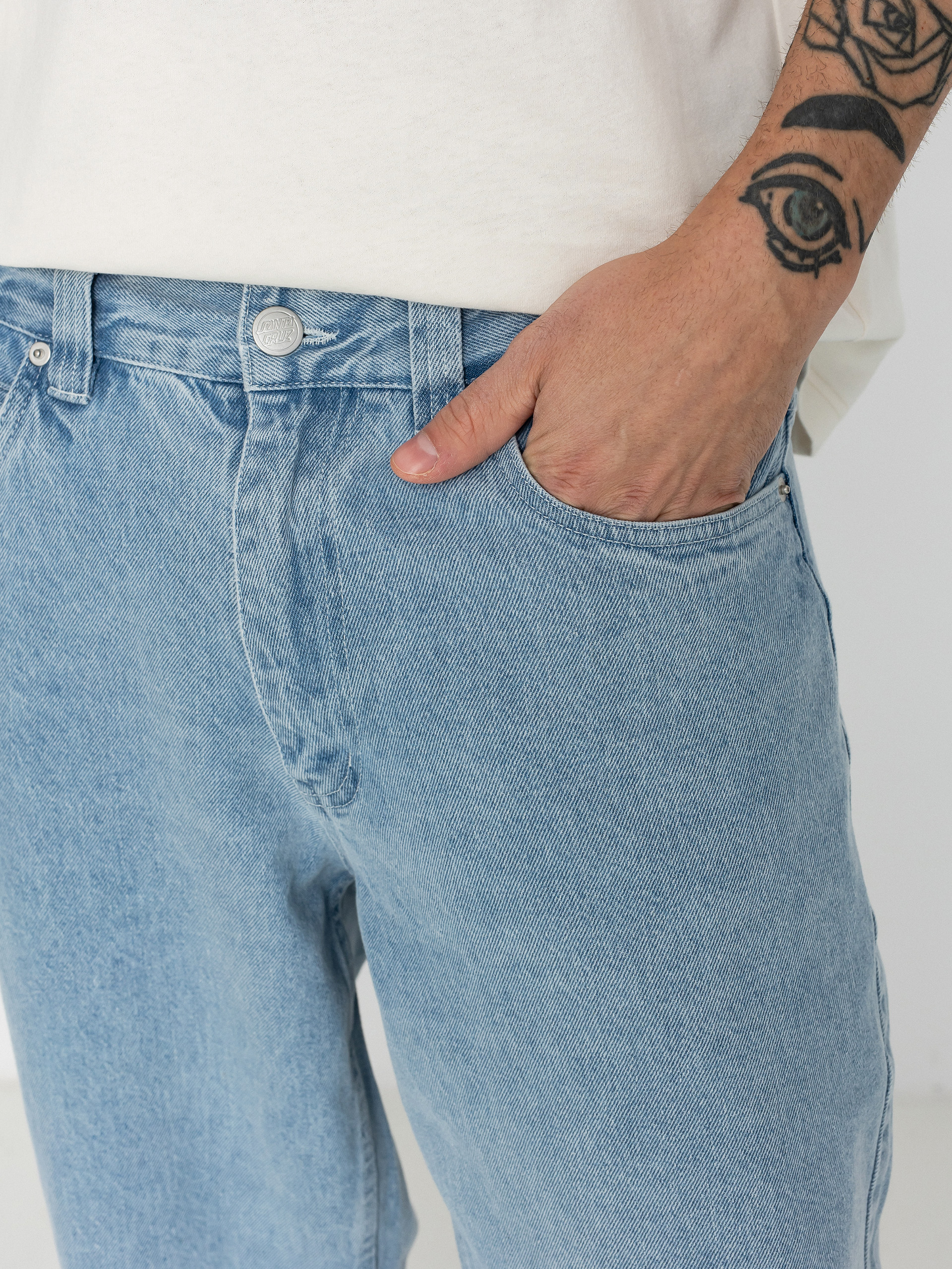 Kalhoty Santa Cruz Classic Label Jean (stone wash)