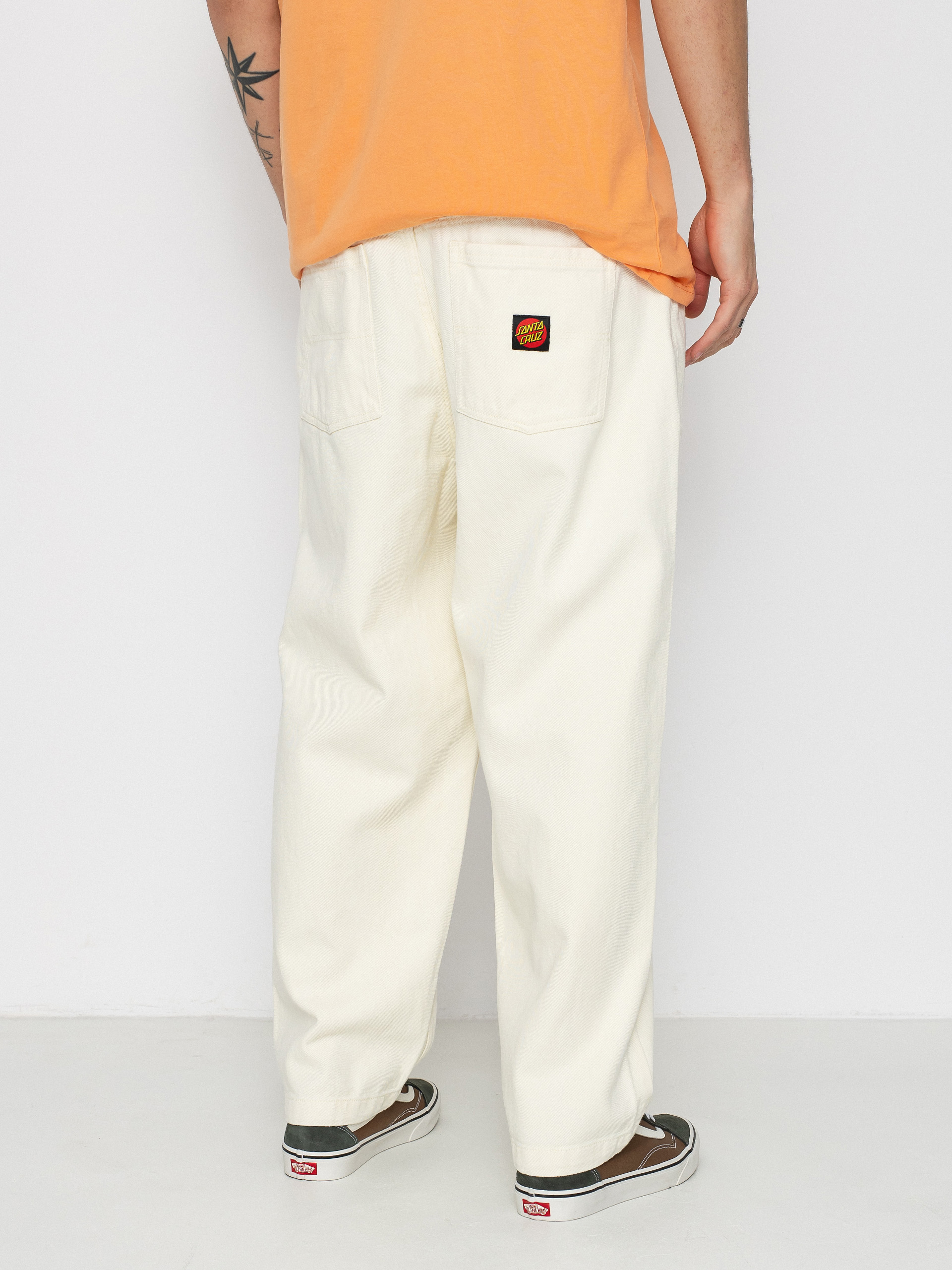 Kalhoty Santa Cruz Big Pant (optic white)