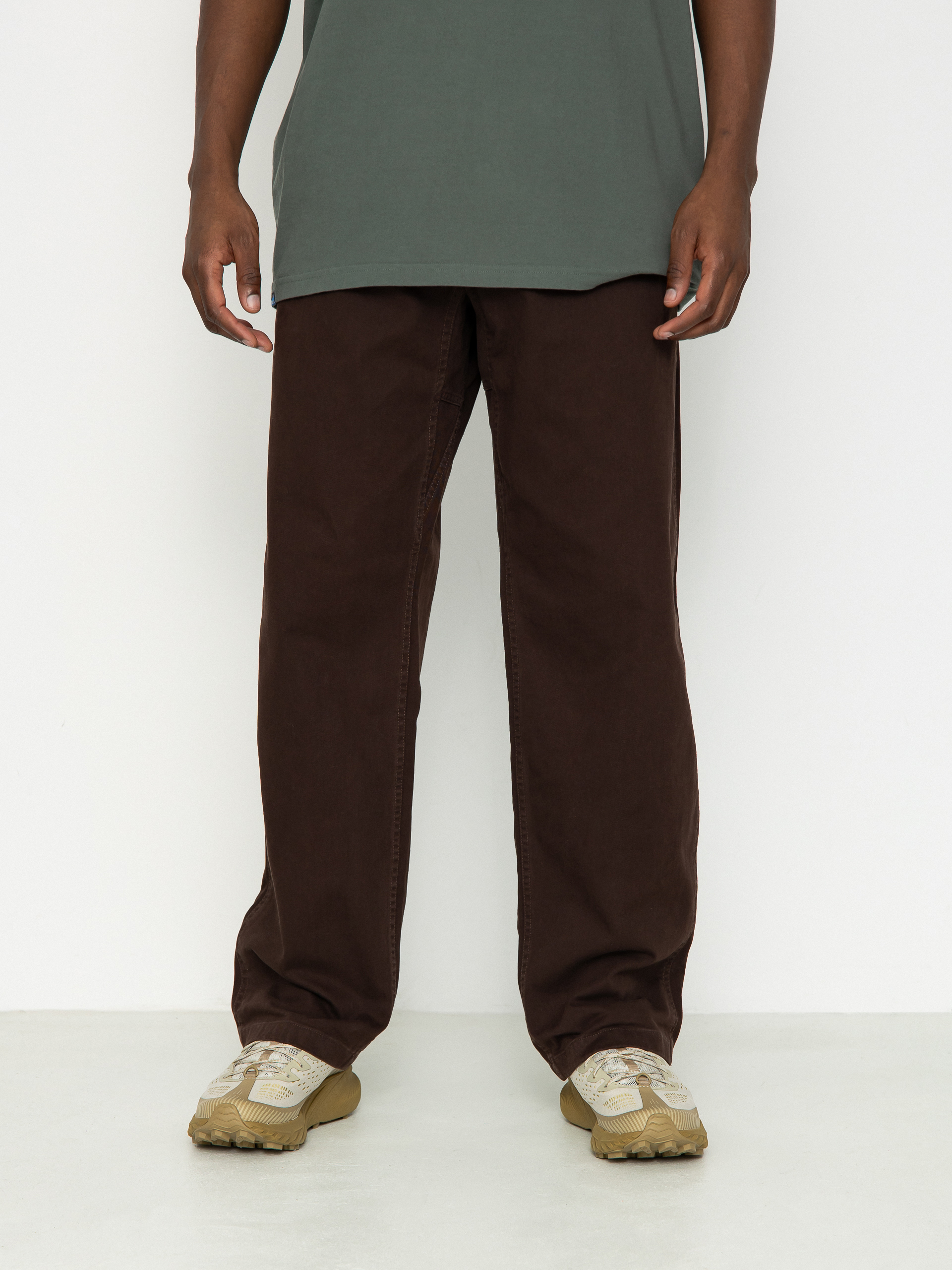 Kalhoty Gramicci Gramicci Pant (dark brown)