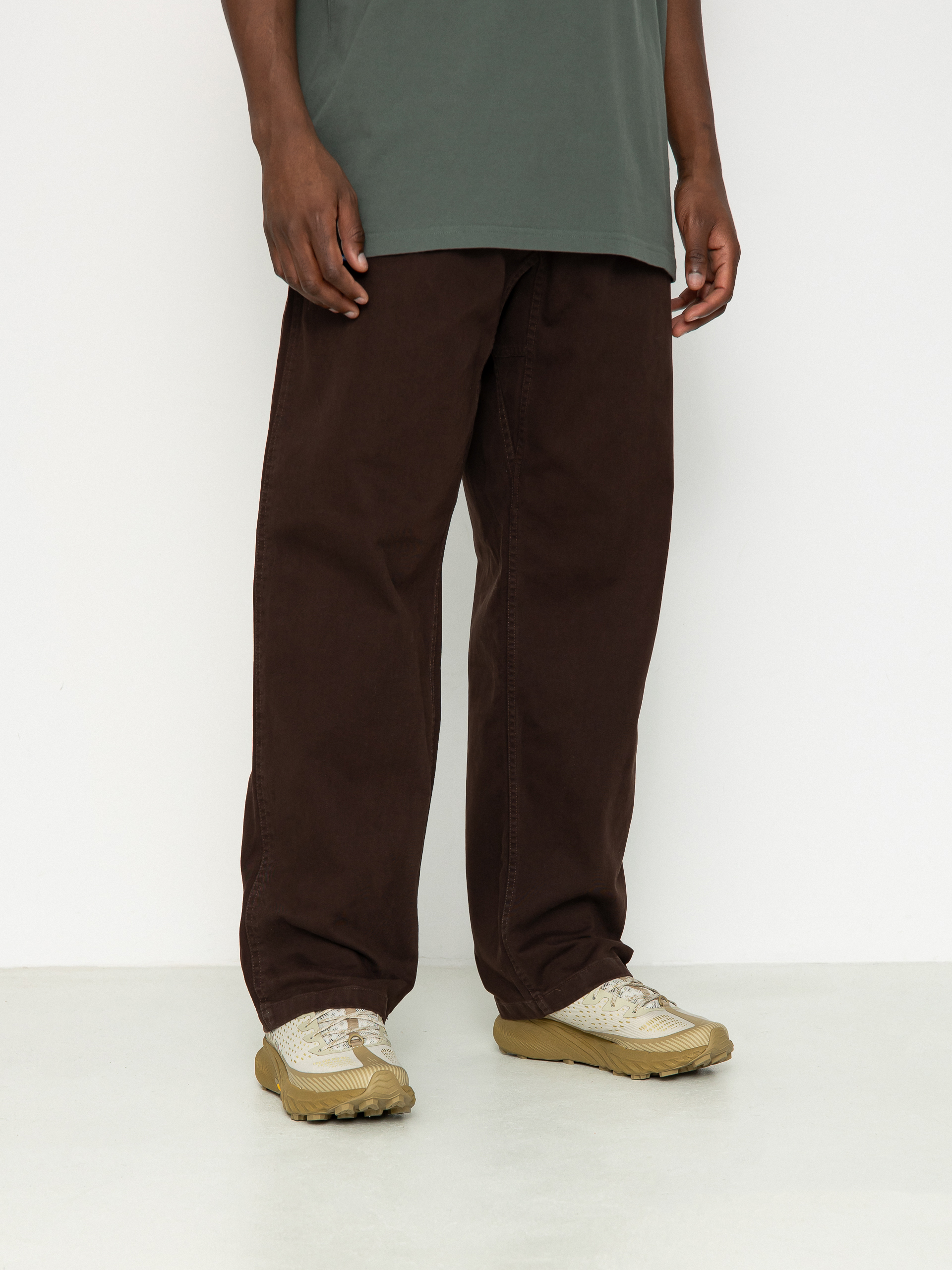 Kalhoty Gramicci Gramicci Pant (dark brown)