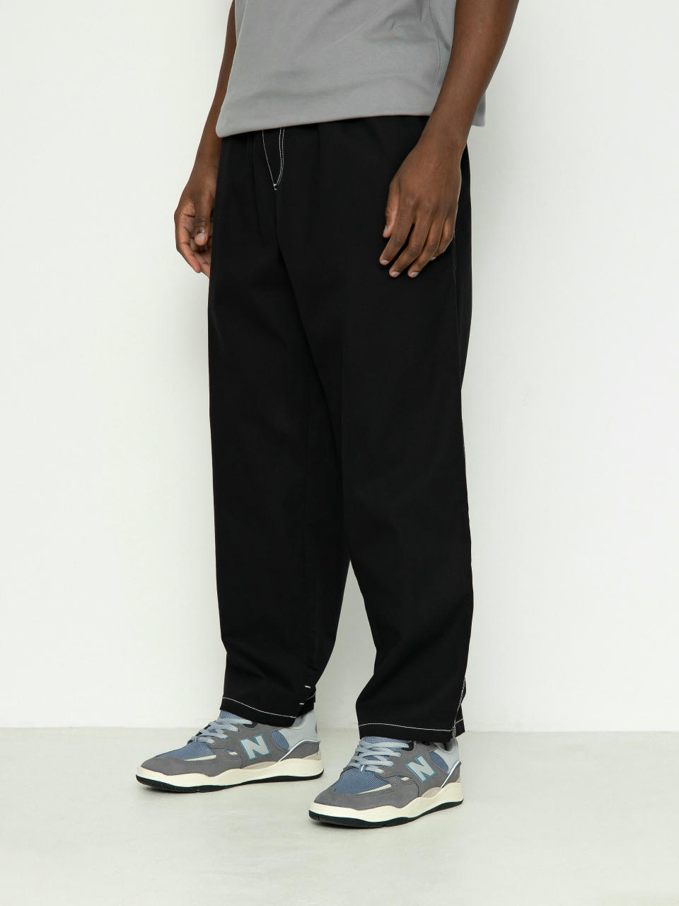 Kalhoty Polar Skate Surf Pants Contrast (black/white)