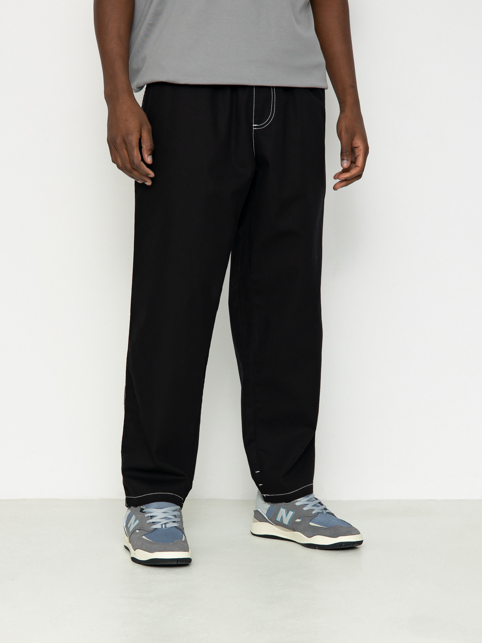 Kalhoty Polar Skate Surf Pants Contrast (black/white)