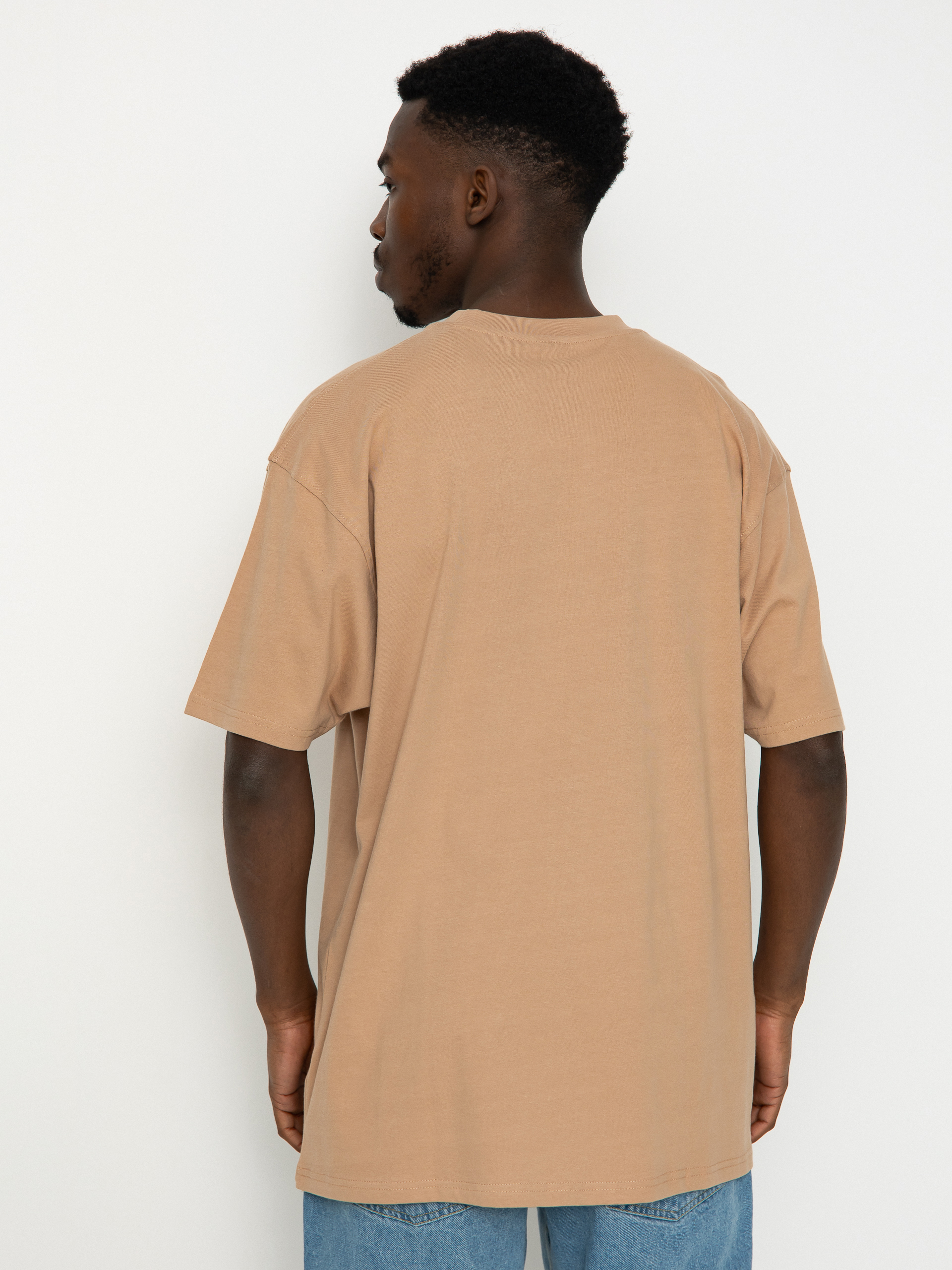 Tričko Santa Cruz Delfino Devil Mask Front (taupe)