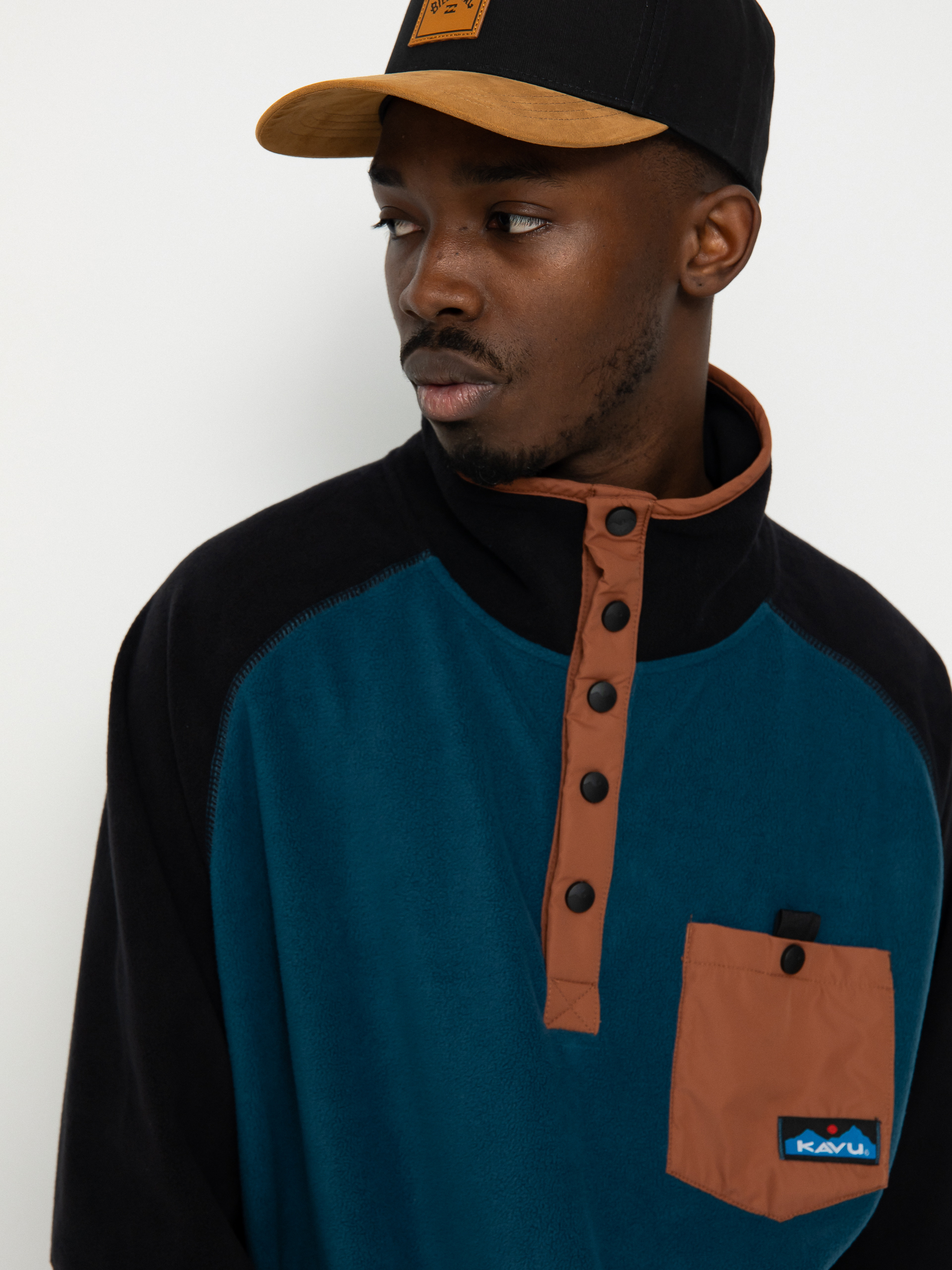 Pánský Fleecová mikina Kavu Teannaway (seaworthy)