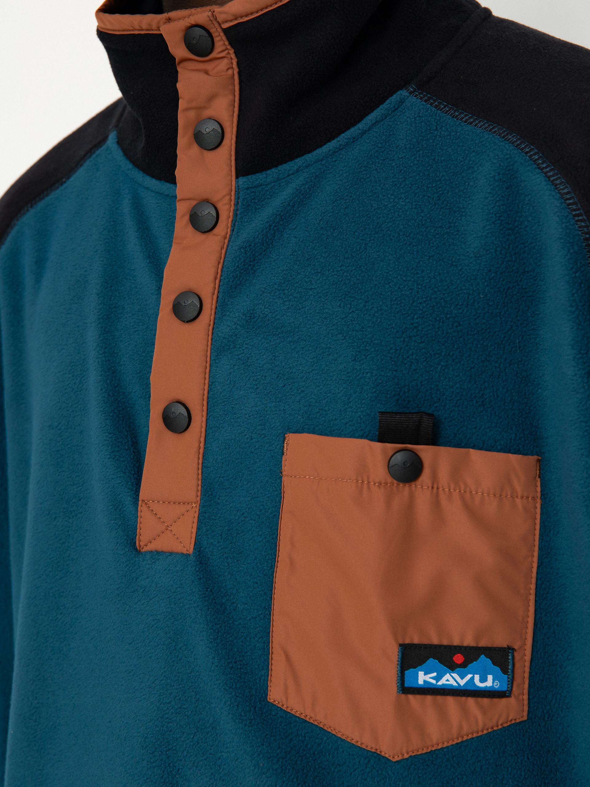 Pánský Fleecová mikina Kavu Teannaway (seaworthy)