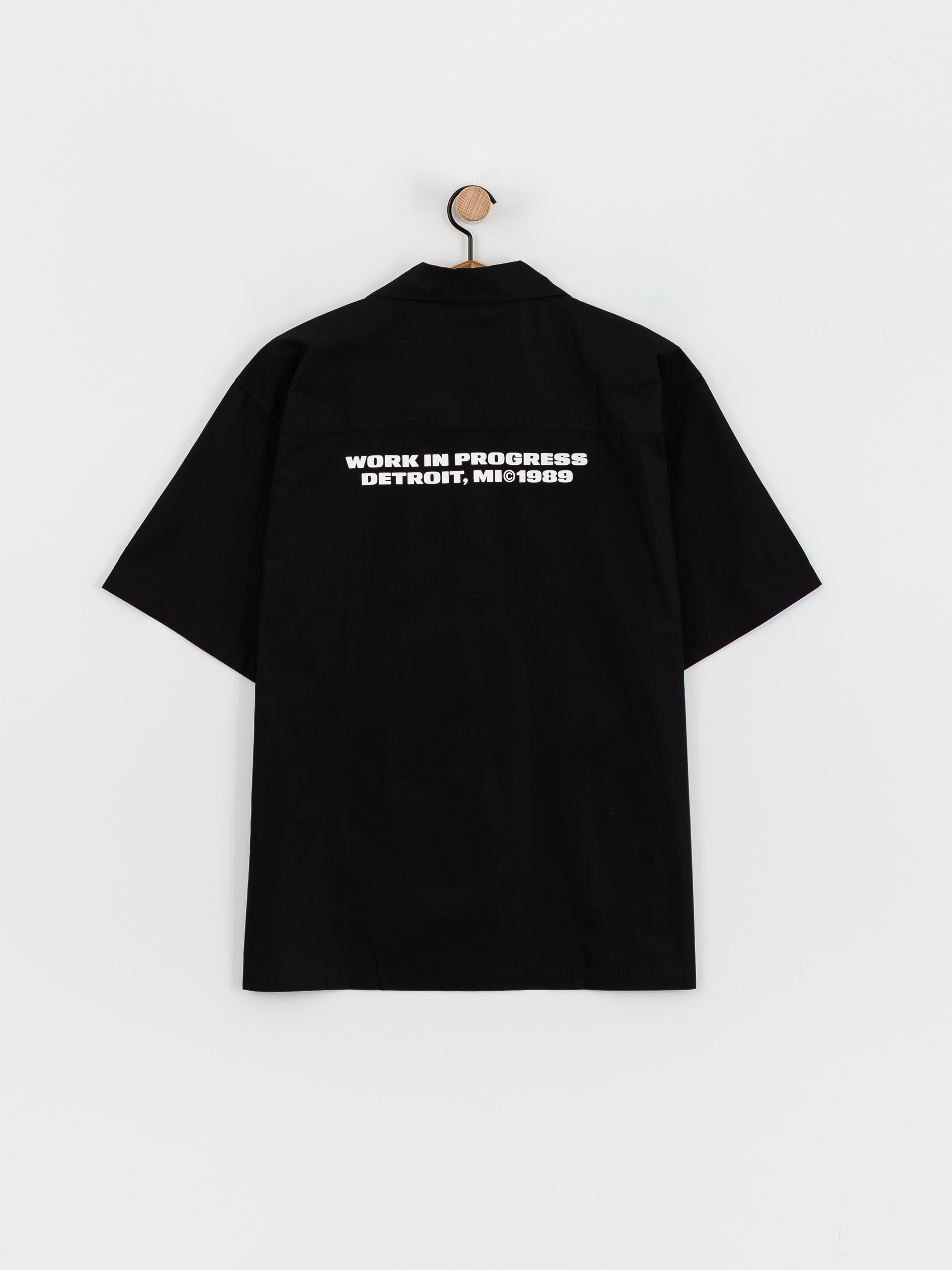 Tričko Carhartt WIP Link Script (black/white)