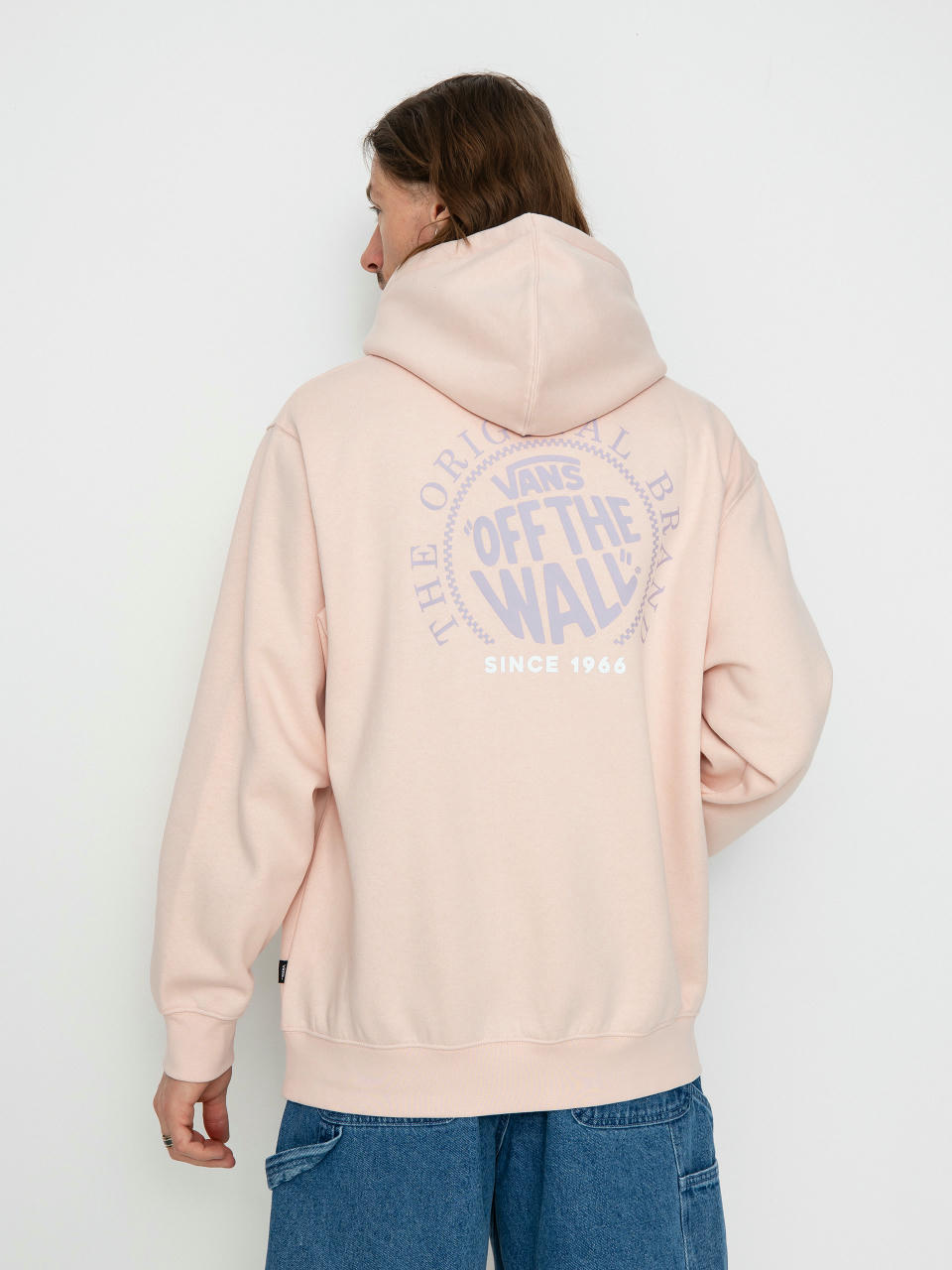 Mikina s kapucí Vans Vans Circle Loose Fit Fleece HD (chintz rose)