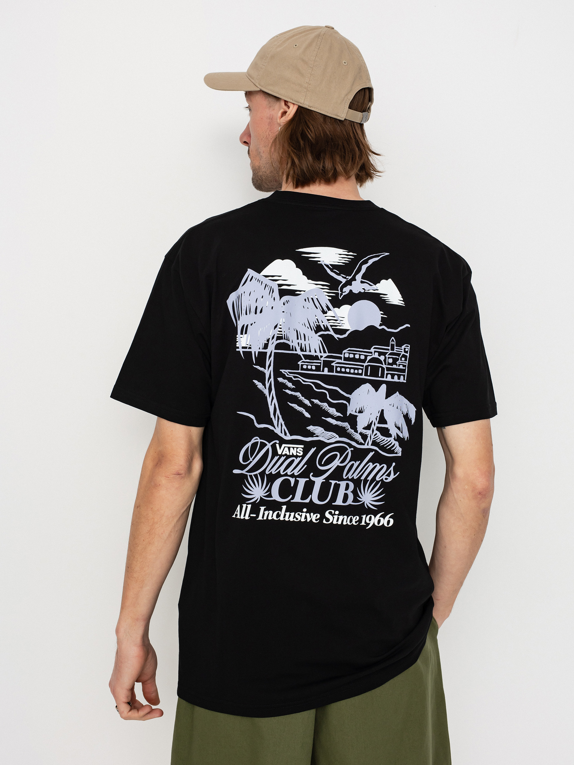 Tričko Vans Dual Palms Club