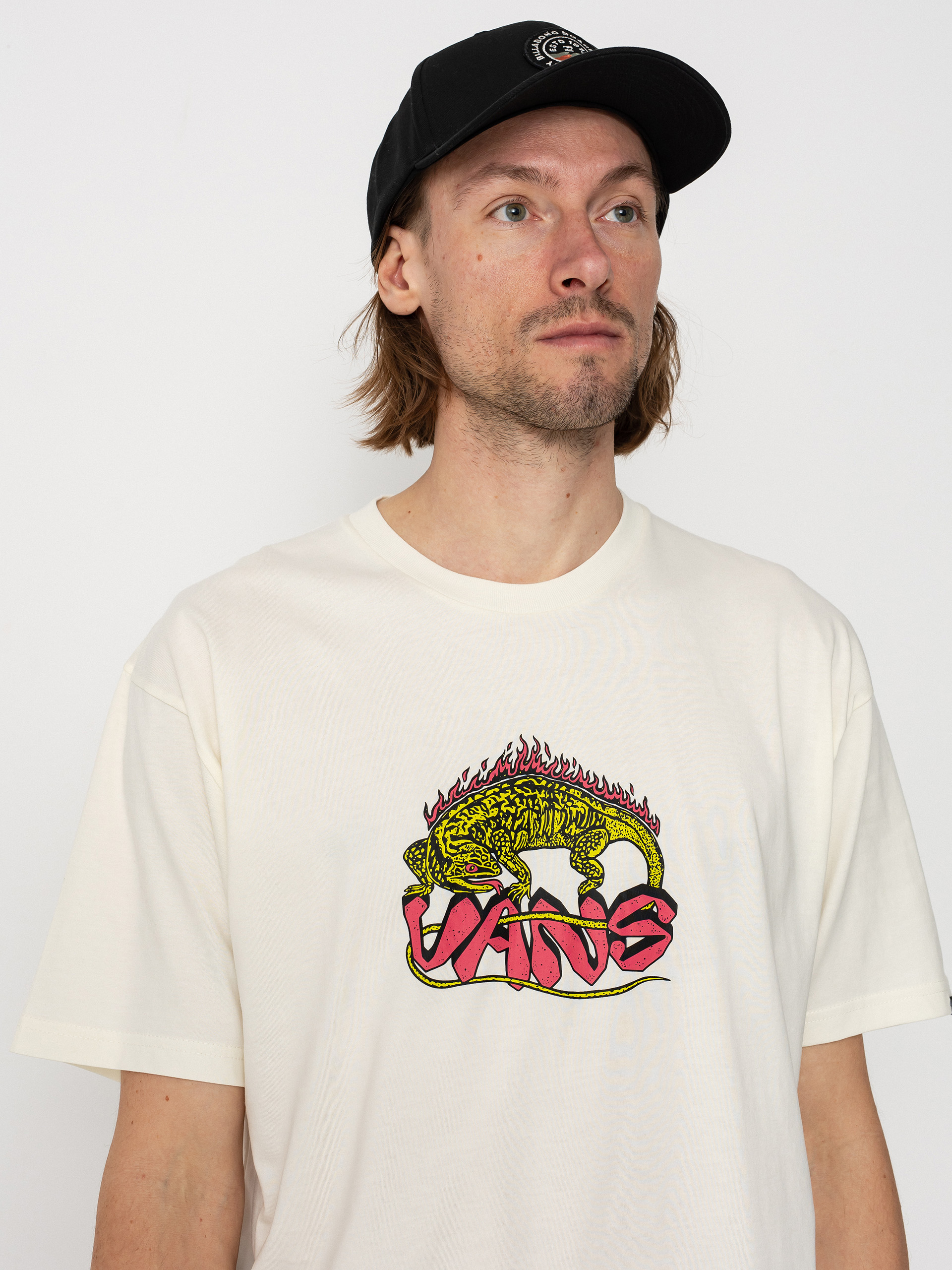 Tričko Vans Fiery Friend (marshmallow)