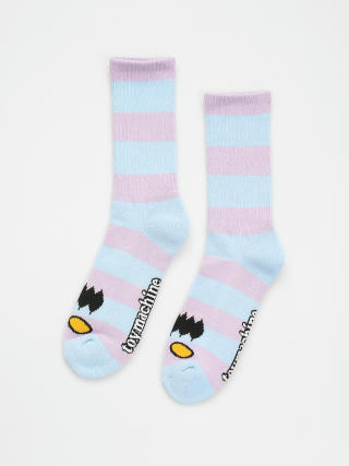 Ponožky Toy Machine Big Stripe (lavender/blue)