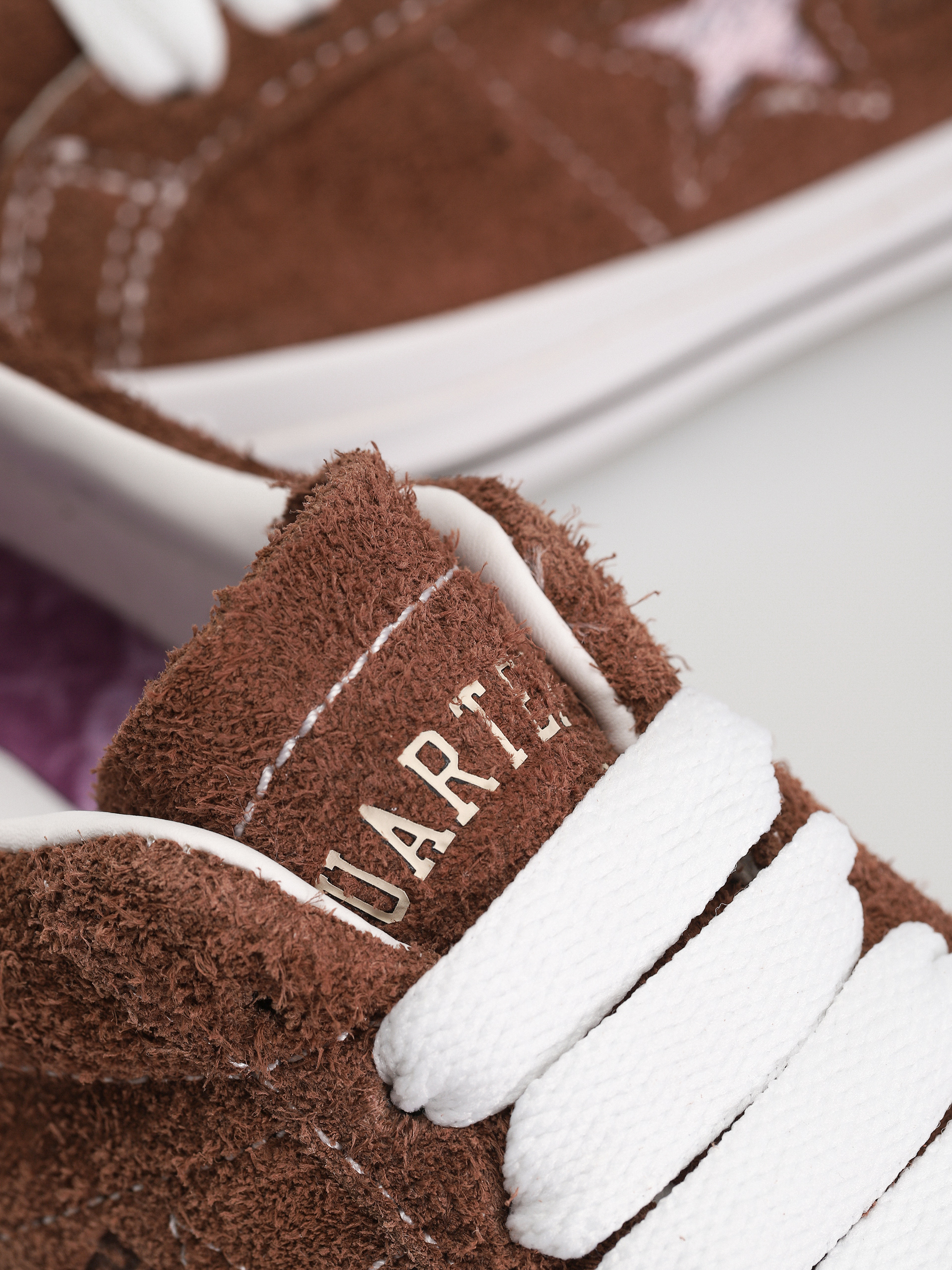 Boty Converse One Star Pro X Quartersnacks (chocolate)