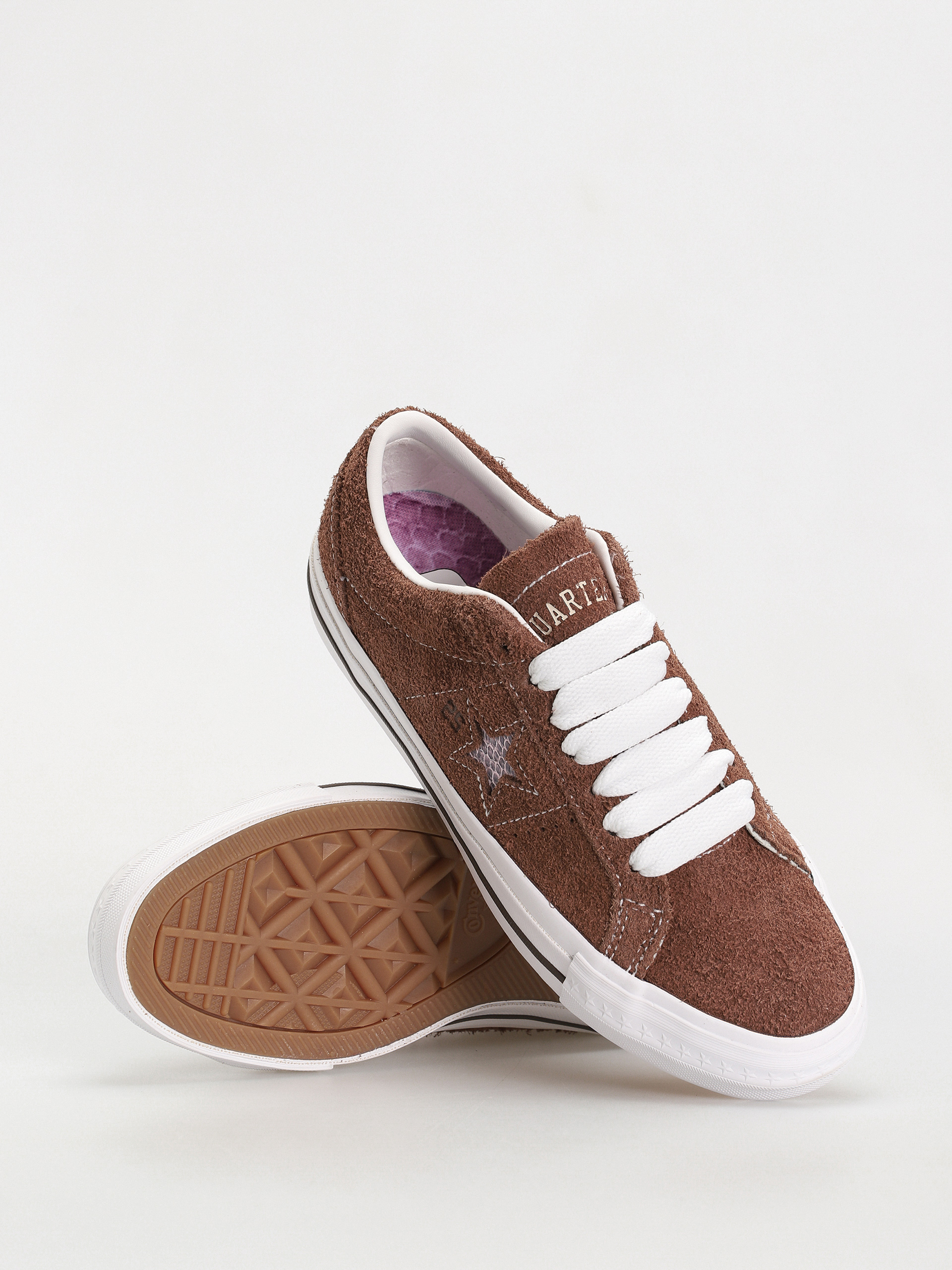 Boty Converse One Star Pro X Quartersnacks (chocolate)