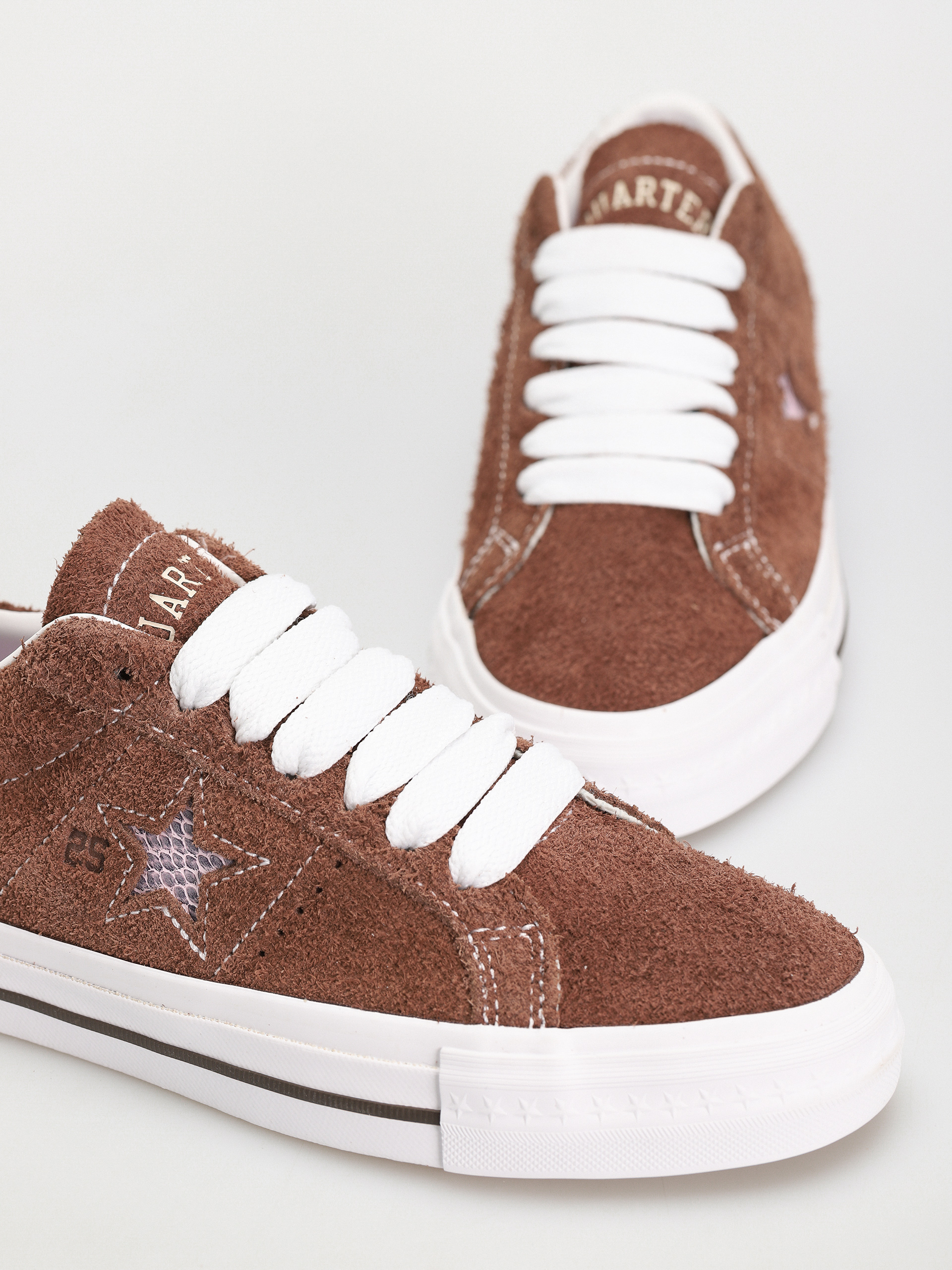 Boty Converse One Star Pro X Quartersnacks (chocolate)
