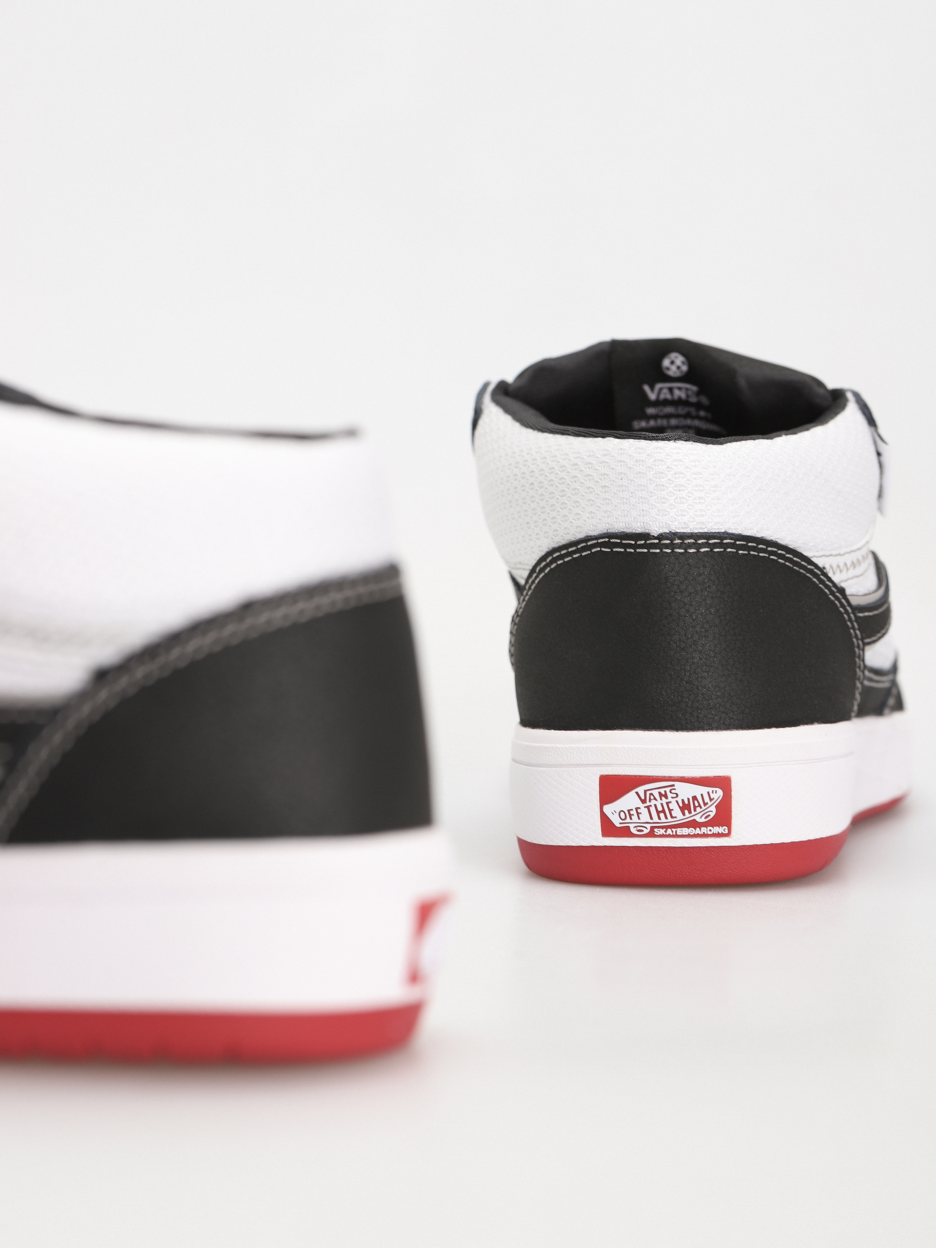 Boty Vans Zahba Mid (black/white/red)