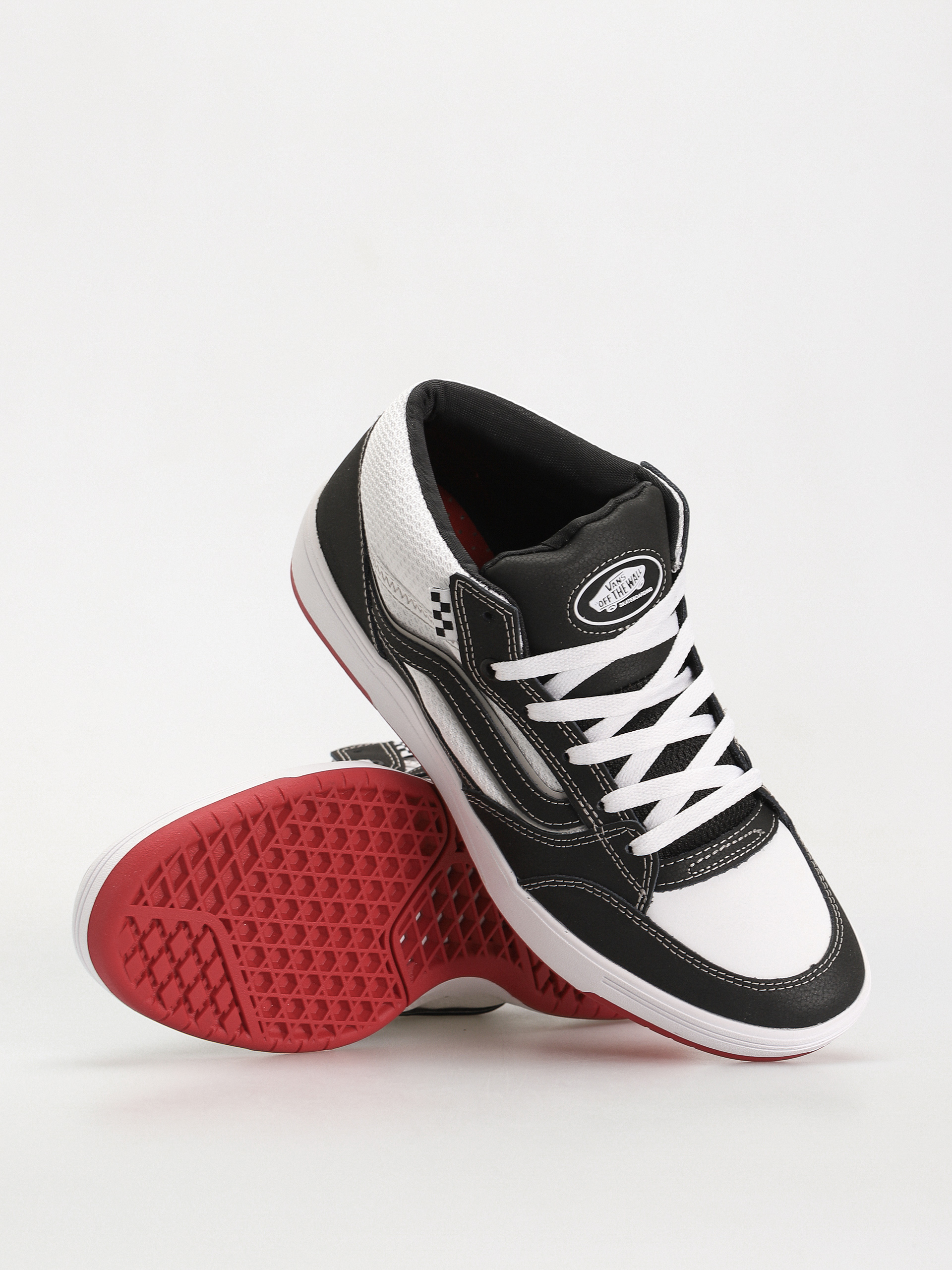 Boty Vans Zahba Mid (black/white/red)