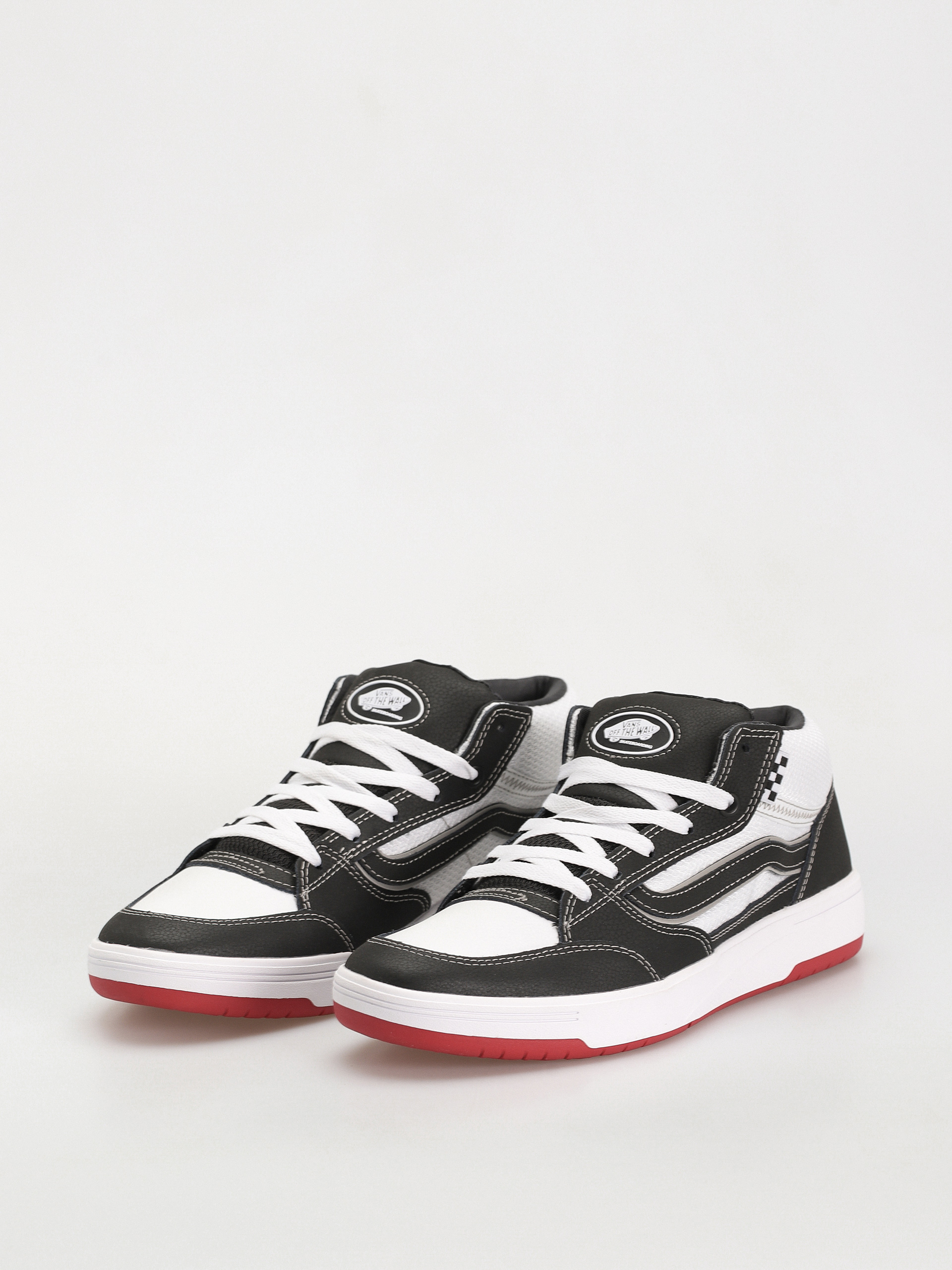 Boty Vans Zahba Mid (black/white/red)