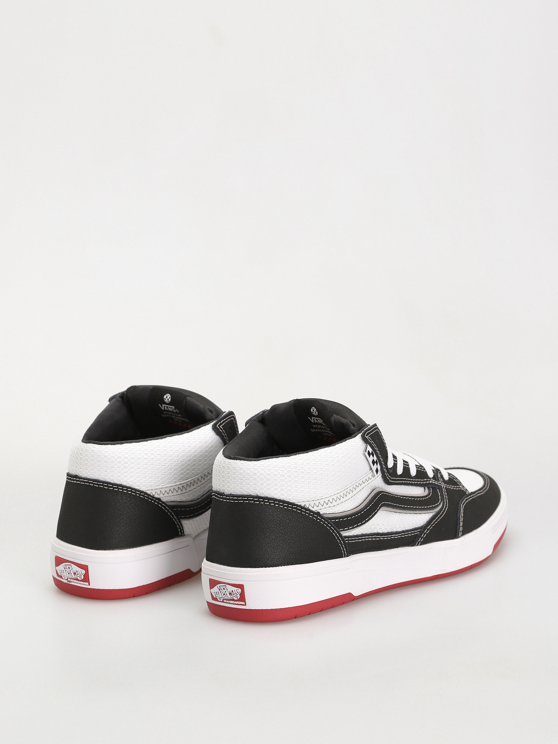 Boty Vans Zahba Mid (black/white/red)