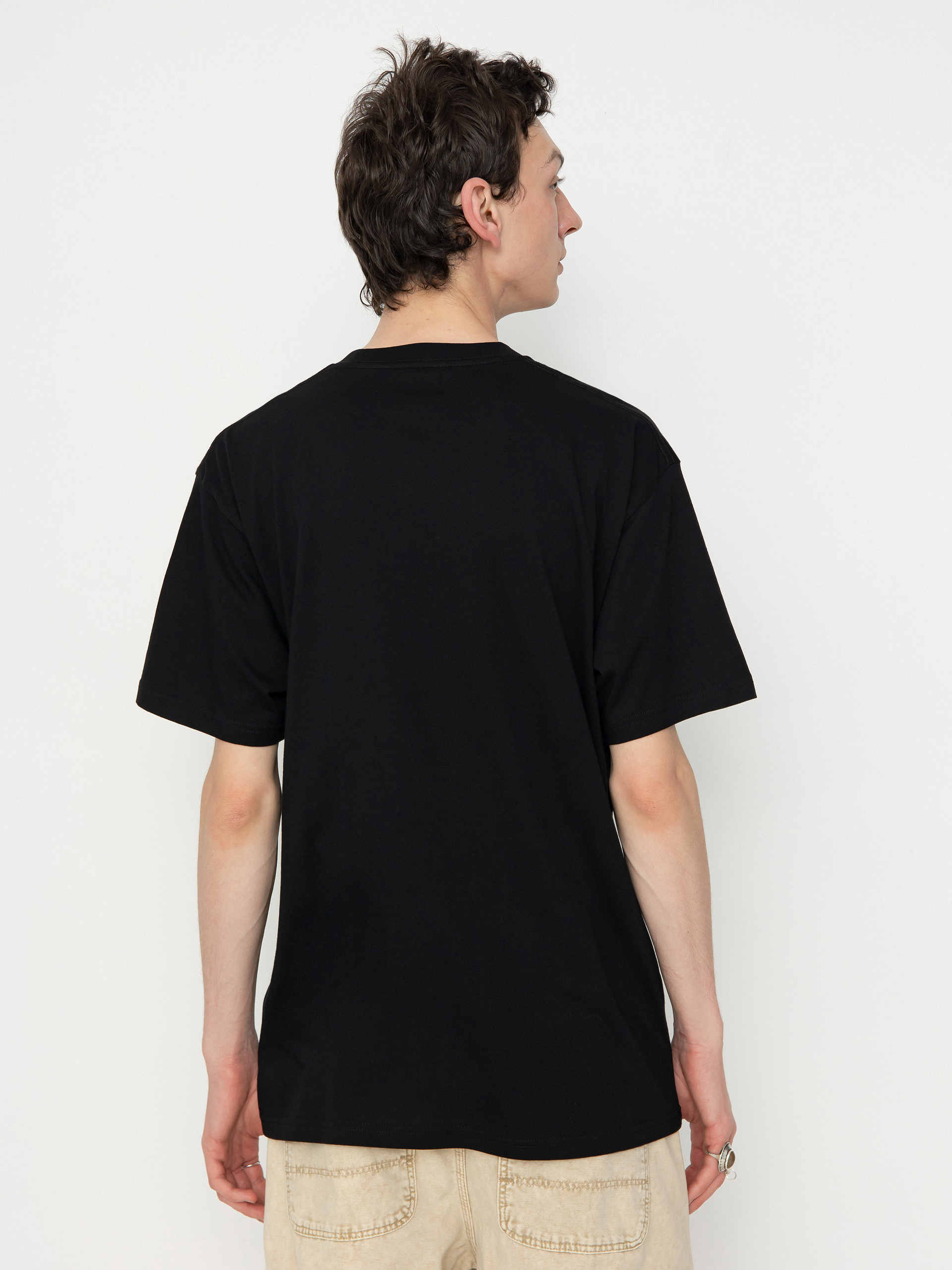 Košile Vans Classic Print Box (black/chintz rose)