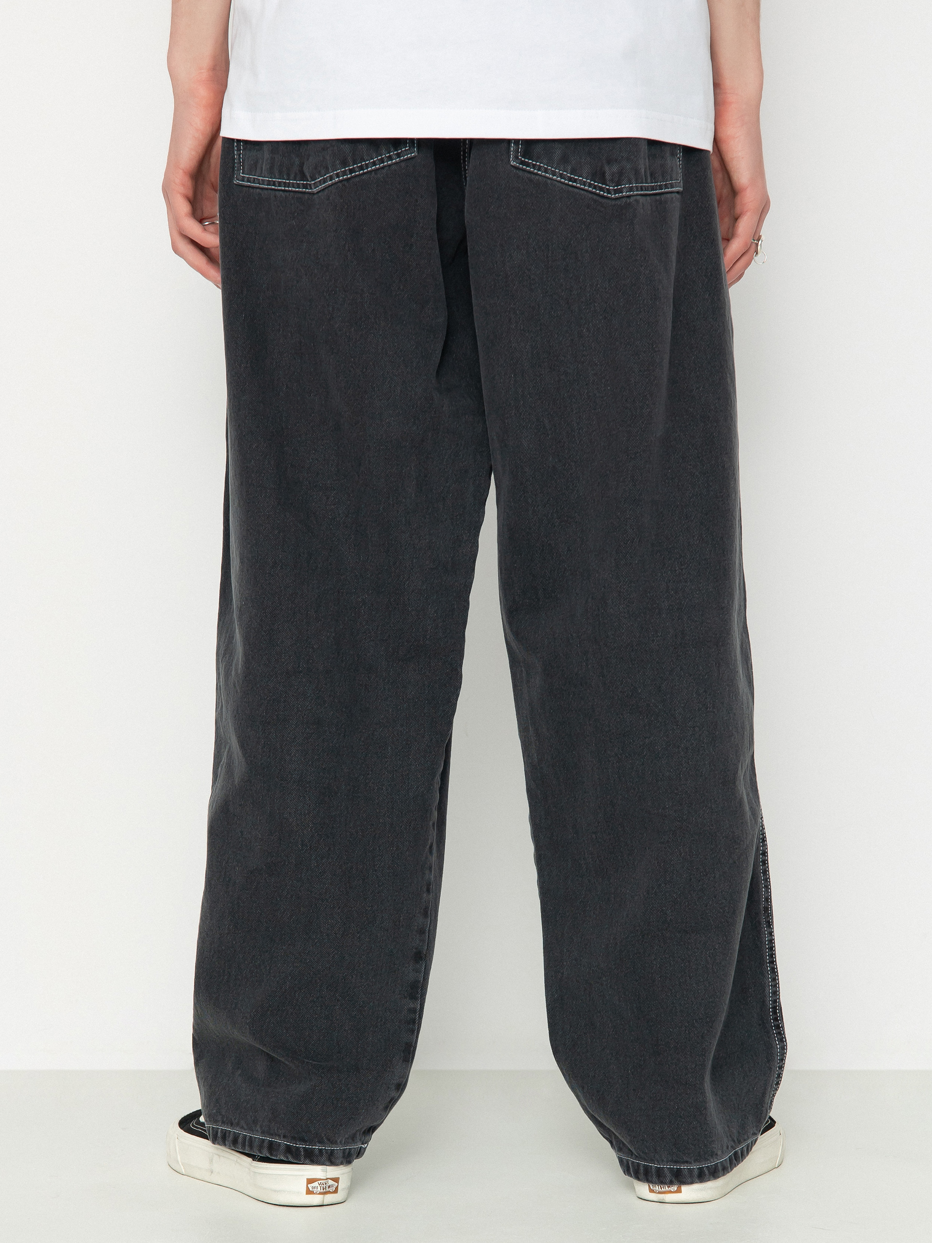 Kalhoty Raw Hide Skateboards OG Jeans (washed black)